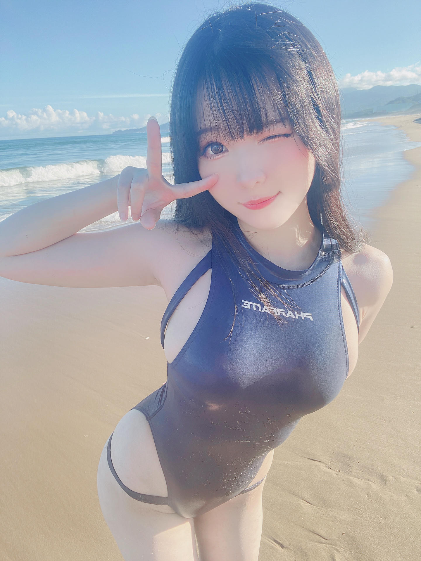 霜月shimo NO.080 Fantia 2022年10月会员合集(5期) [112P-836MB]-2022-10-17 競泳水着🌞 [26P-171.68MB]_第1集