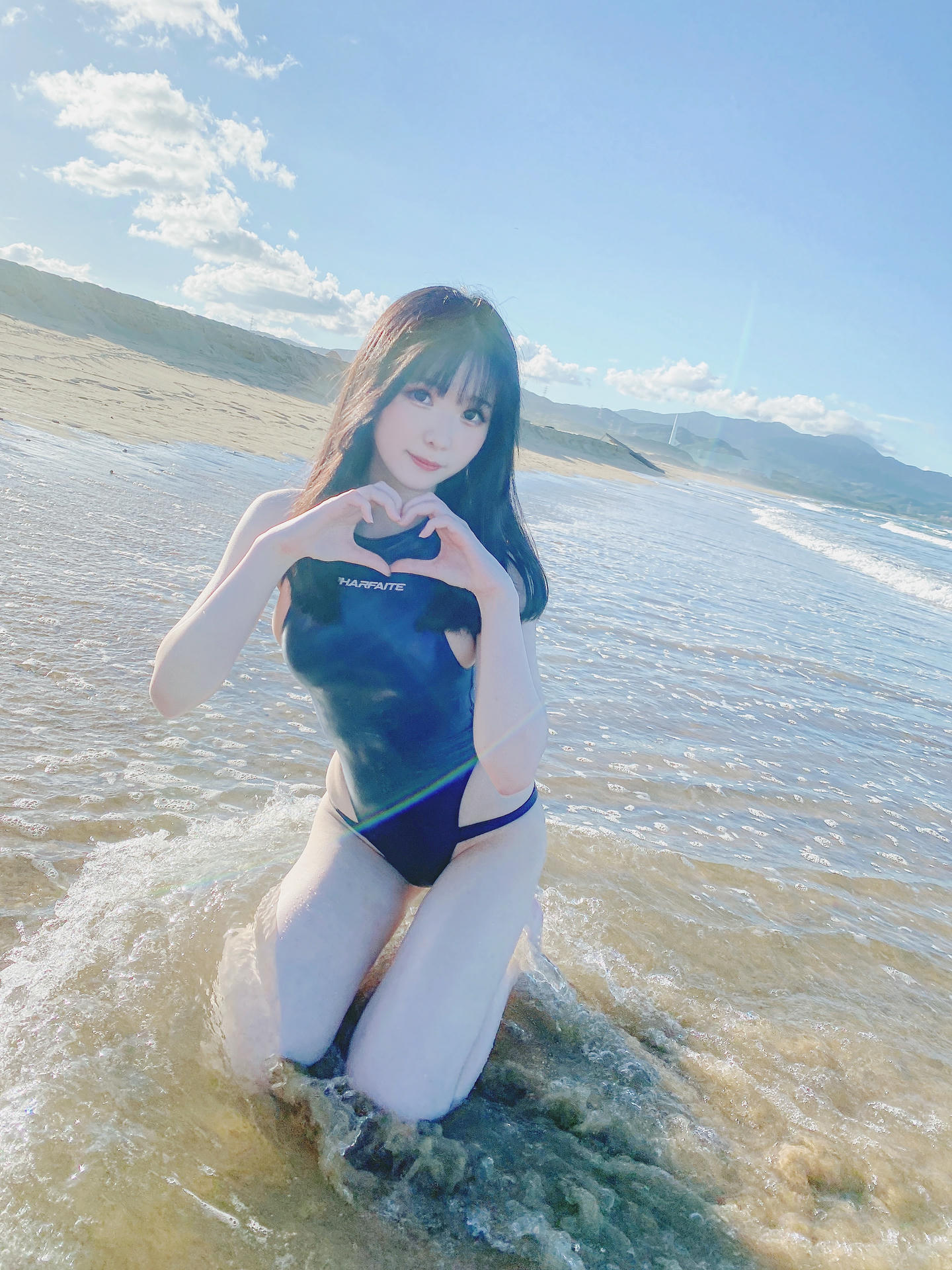 霜月shimo NO.080 Fantia 2022年10月会员合集(5期) [112P-836MB]-2022-10-17 競泳水着🌞 [26P-171.68MB]_第1集