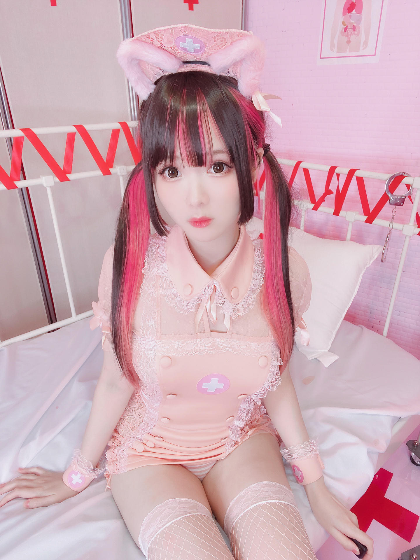 霜月shimo NO.082 Fantia-2023年1月会员合集(5套)[104P-774.3M]-2023-01-17 地雷系ナース🩸🎀_第1集