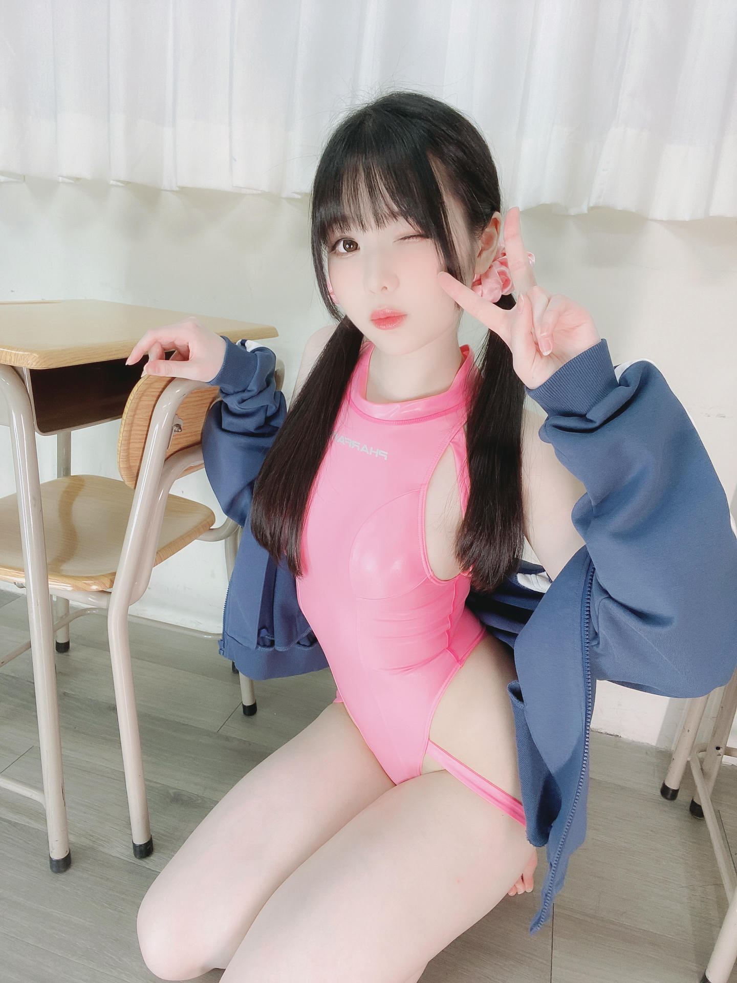 霜月shimo NO.097 Pink Swimsuit[21P-100M]_第1集