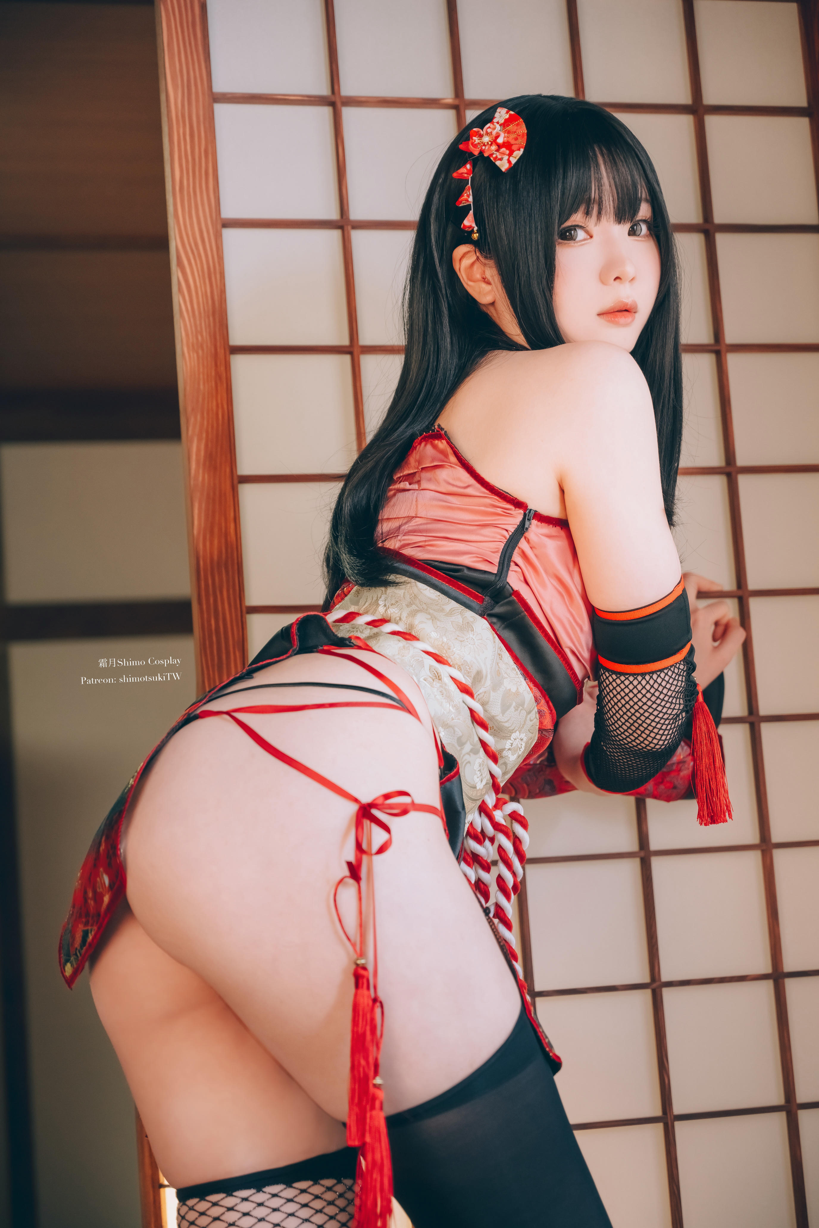 霜月shimo NO.117 原创 性感忍者[20P-404M]_第1集