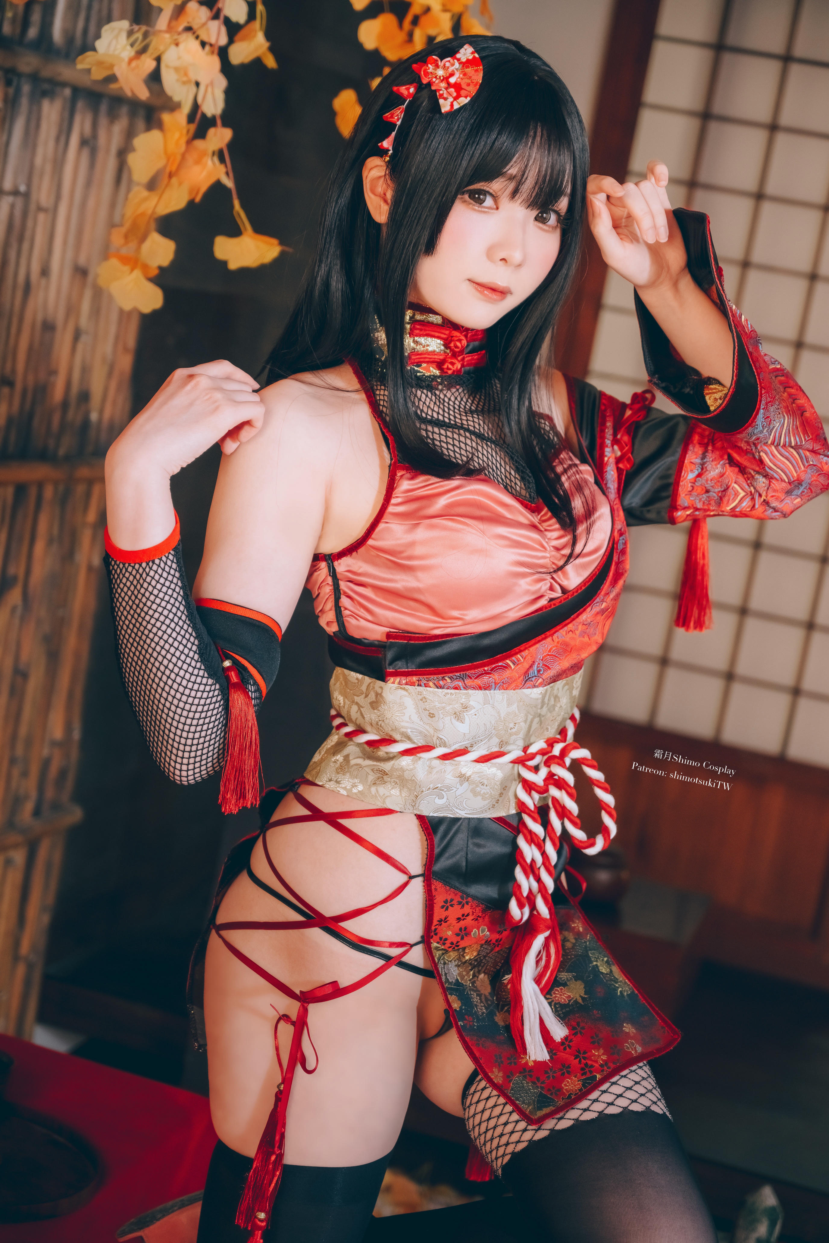 霜月shimo NO.117 原创 性感忍者[20P-404M]_第1集