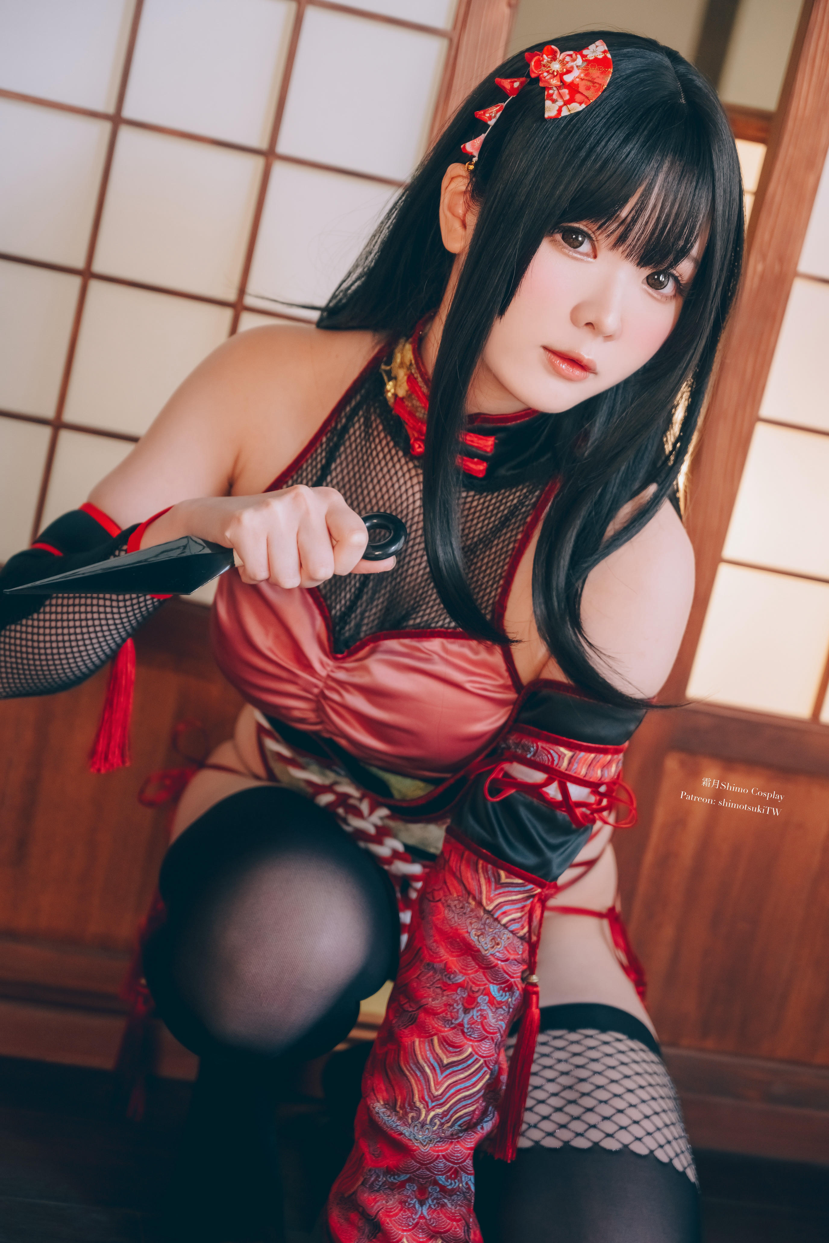 霜月shimo NO.117 原创 性感忍者[20P-404M]_第1集