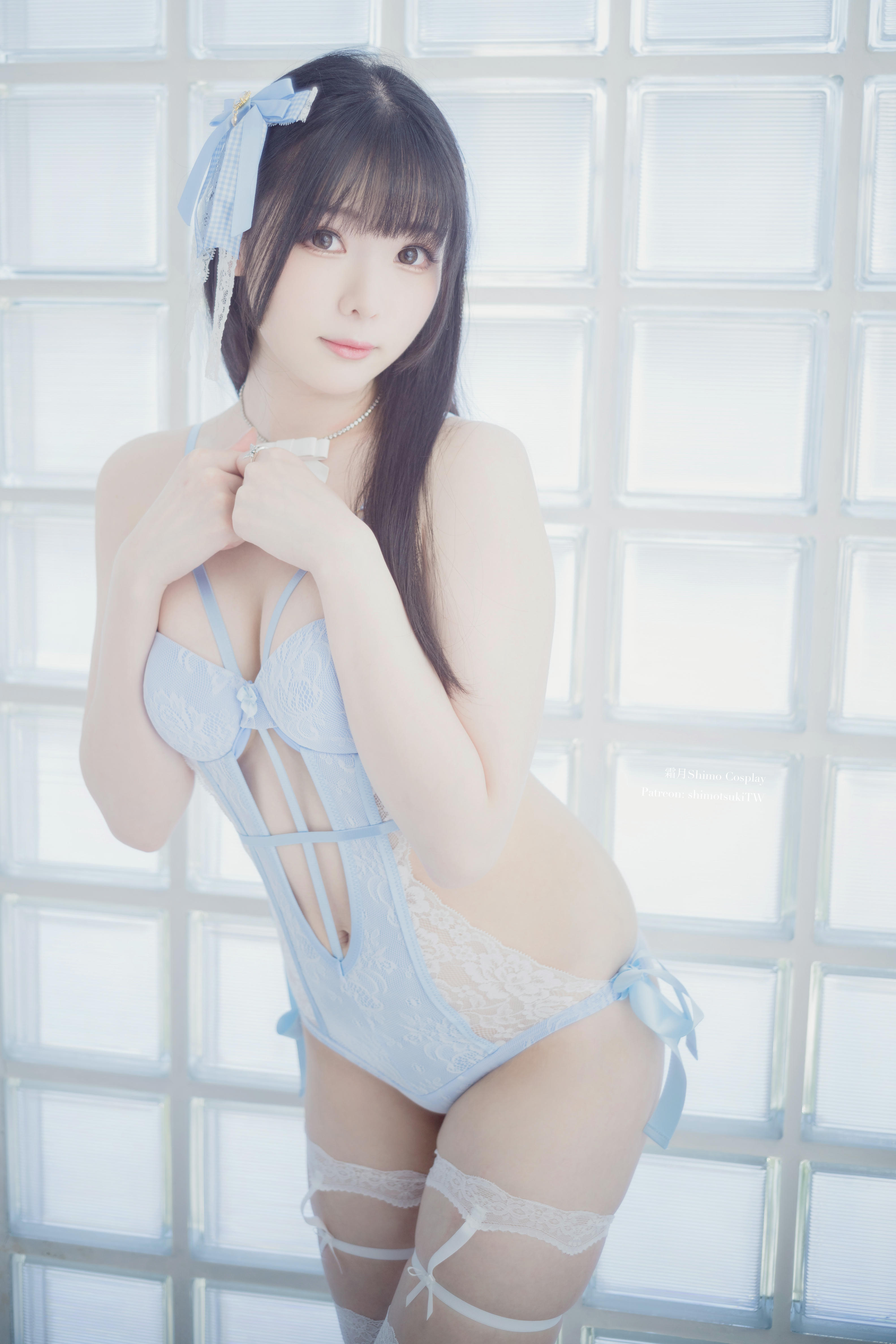 霜月shimo NO.124 Blue Lingerie[41P 309.5M]_第2集