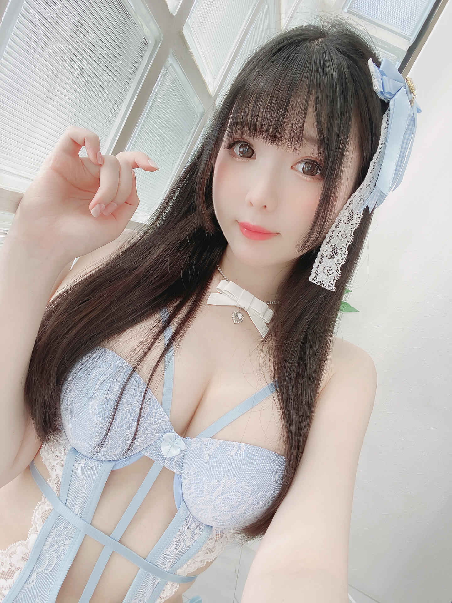 霜月shimo NO.124 Blue Lingerie[41P 309.5M]_第2集