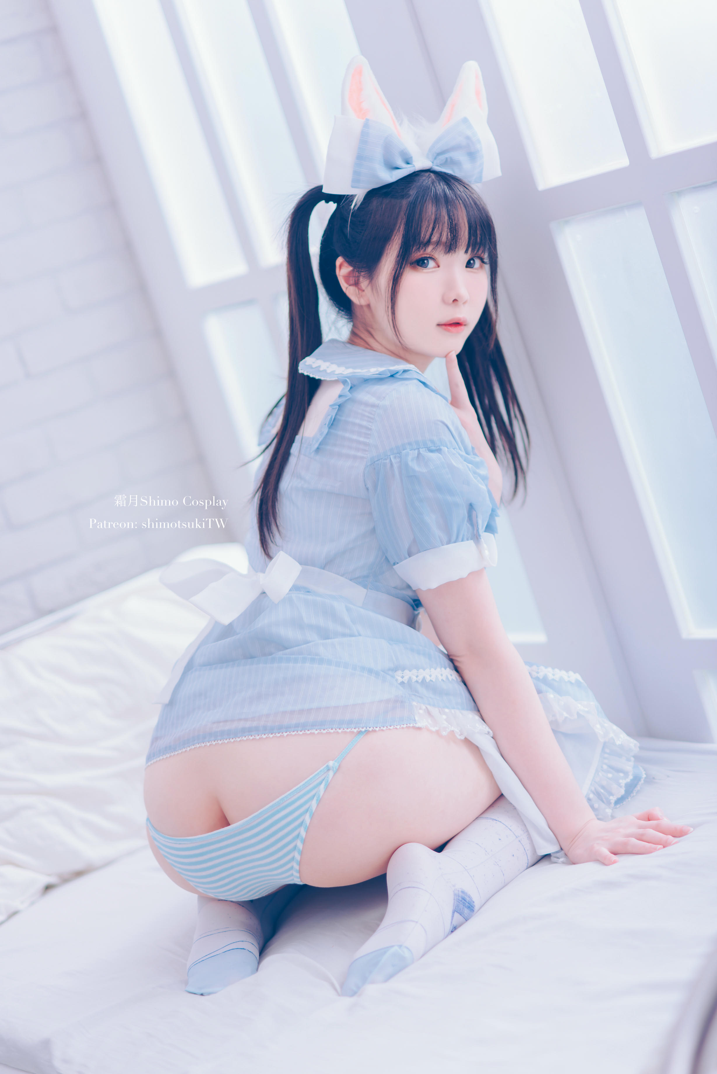 霜月shimo NO.021 女仆裙 [14P-158MB]_第1集