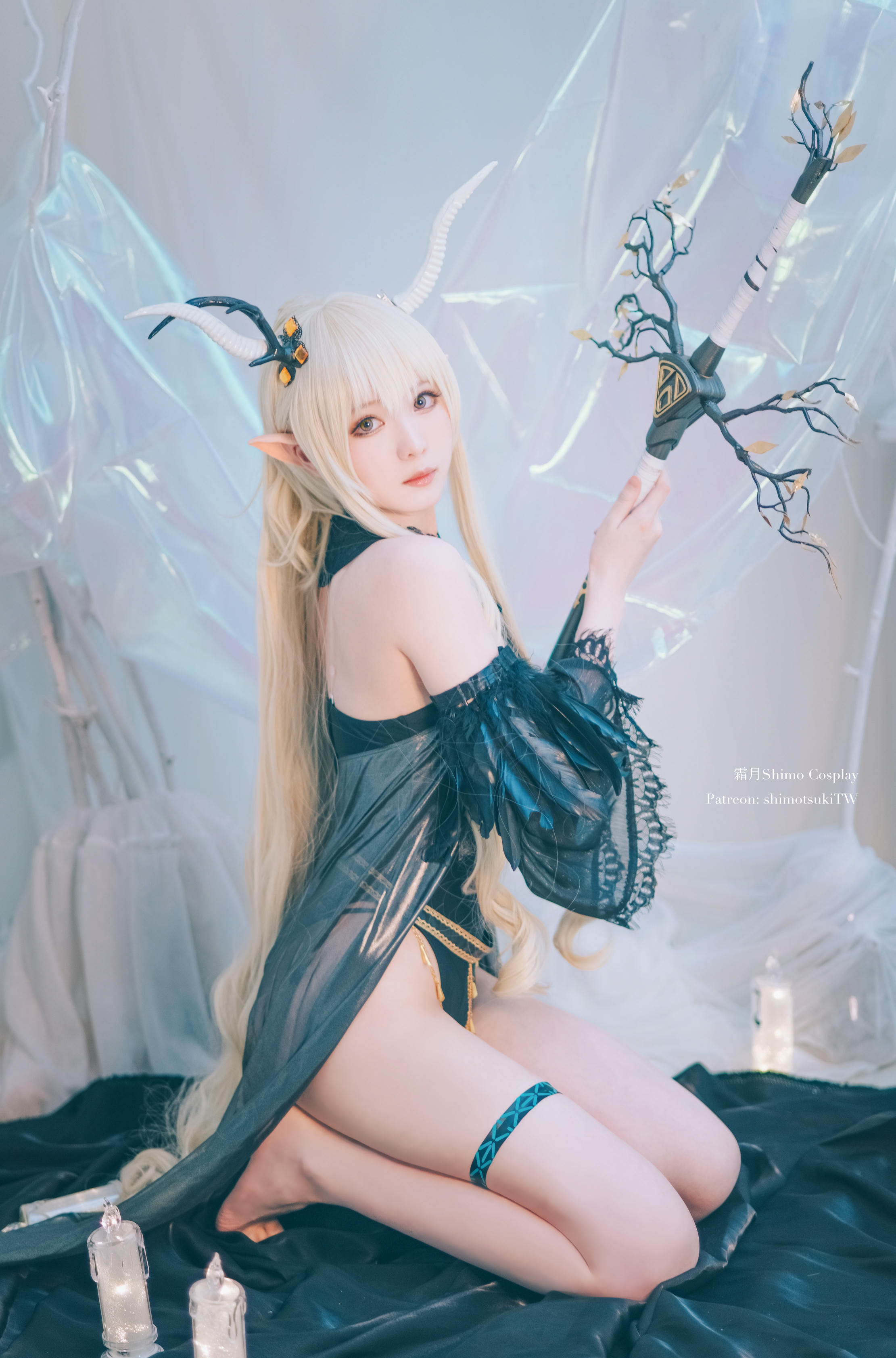 霜月shimo NO.028 明日方舟 闪灵 [17P-263MB]_第1集