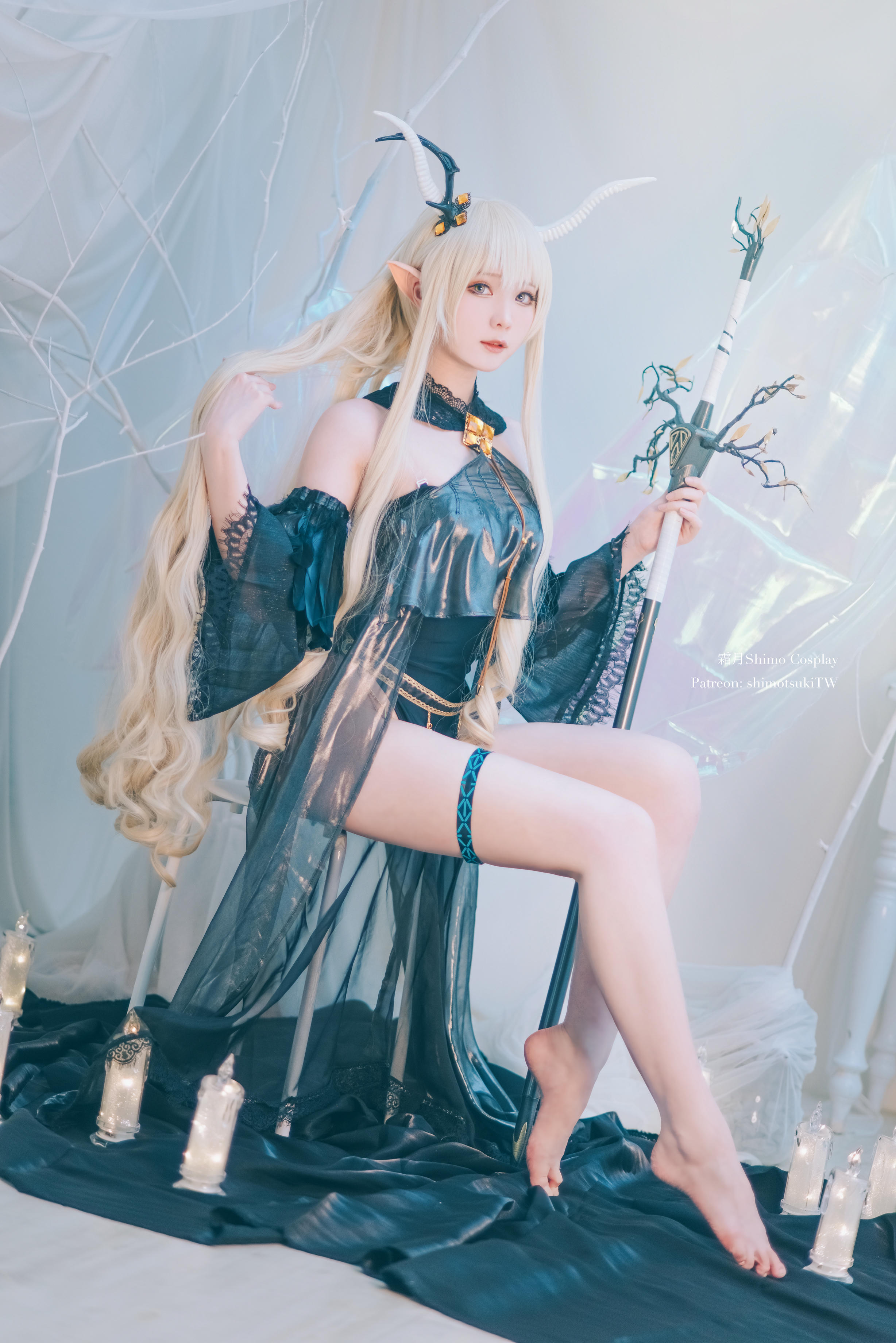 霜月shimo NO.028 明日方舟 闪灵 [17P-263MB]_第1集