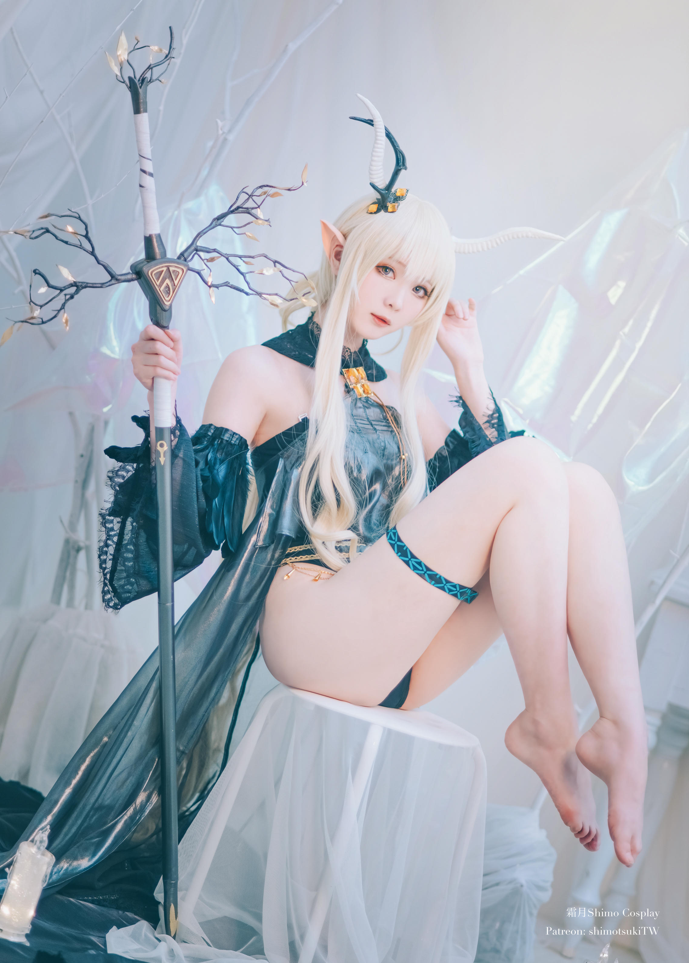 霜月shimo NO.028 明日方舟 闪灵 [17P-263MB]_第1集