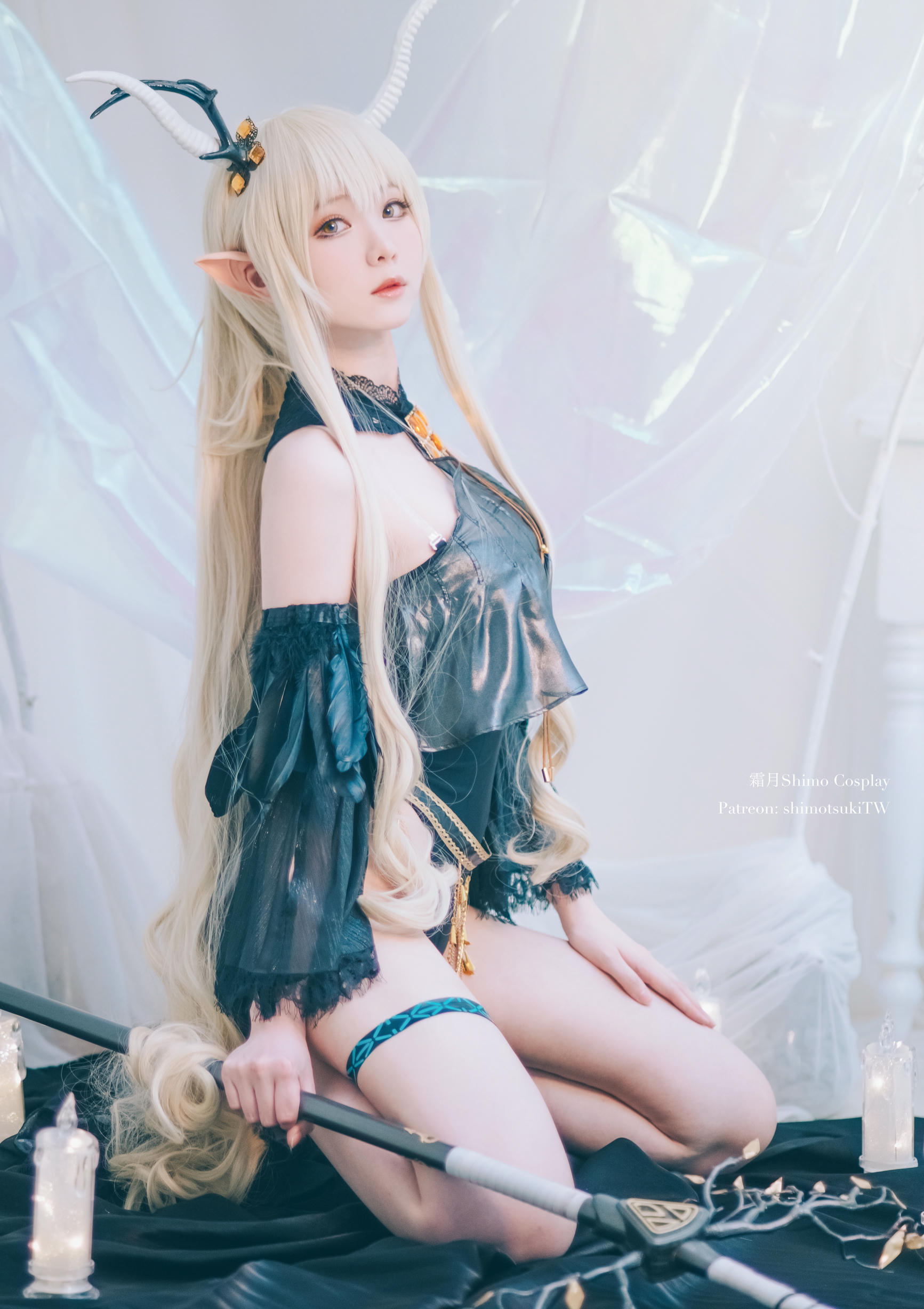 霜月shimo NO.028 明日方舟 闪灵 [17P-263MB]_第1集