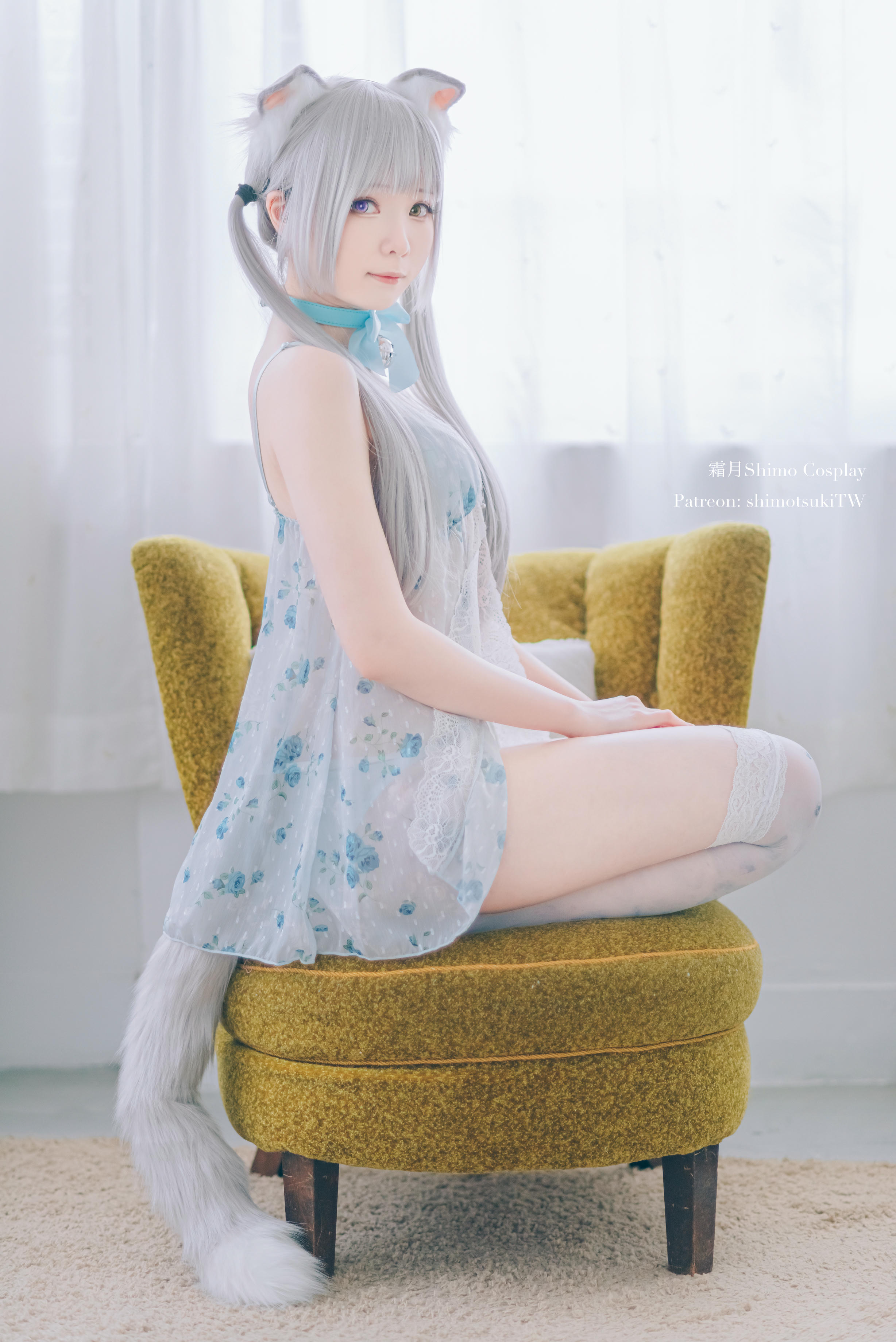 霜月shimo NO.036  ベビードールと灰色ねこ [15P-266MB]_第1集