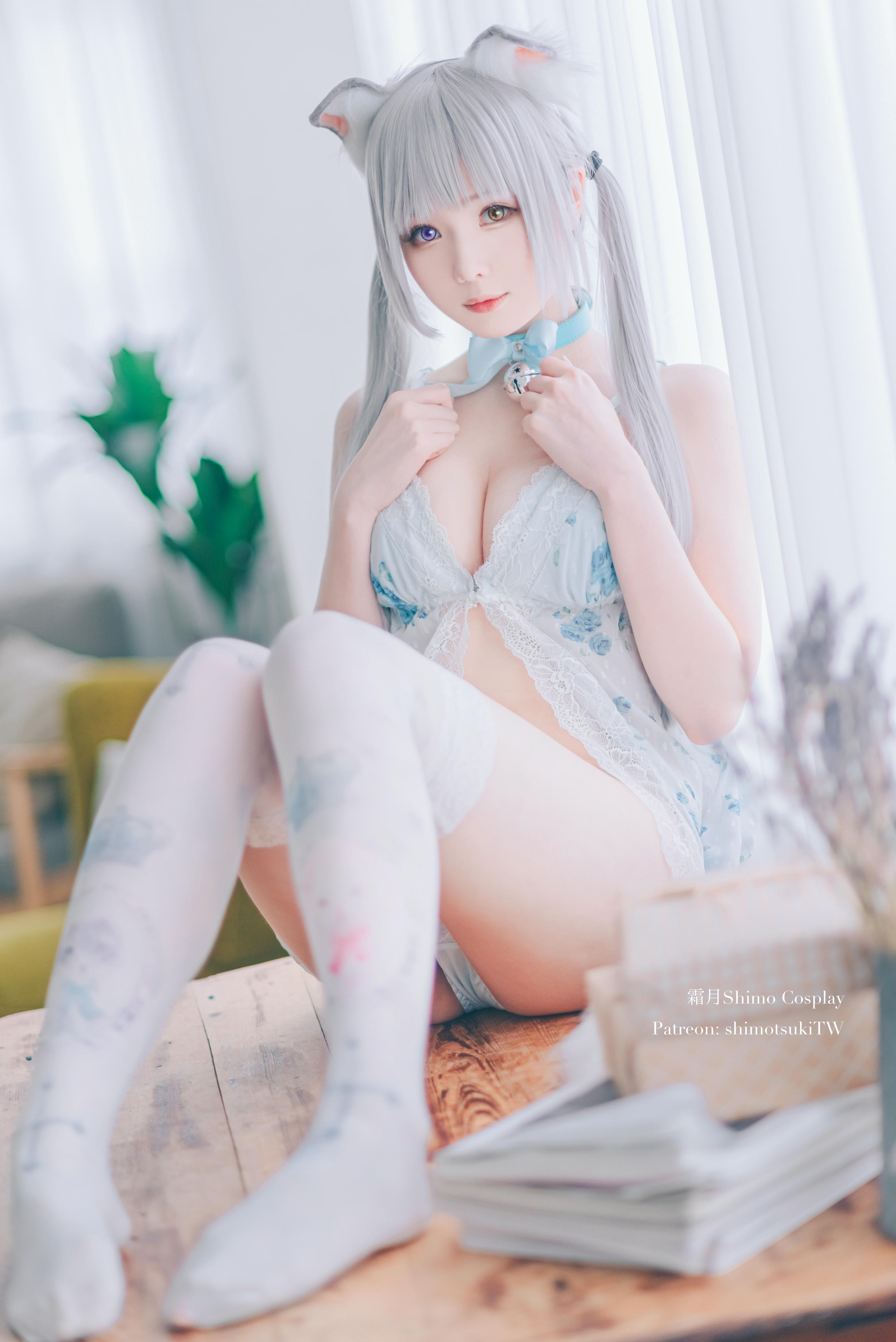 霜月shimo NO.036  ベビードールと灰色ねこ [15P-266MB]_第1集