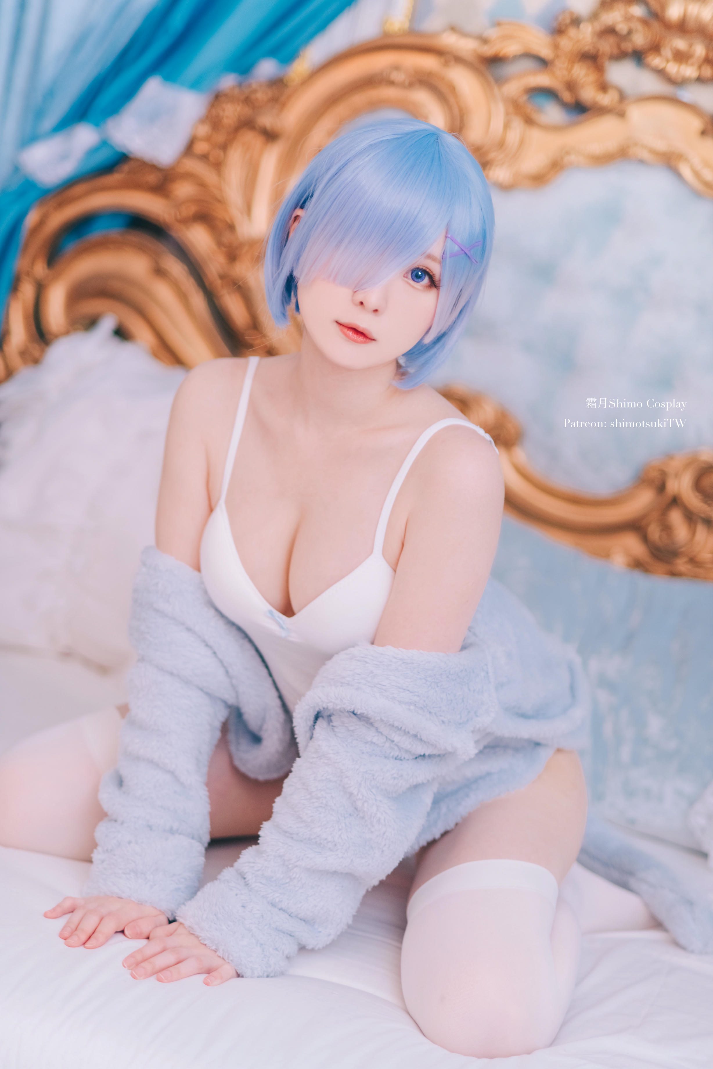 霜月shimo NO.051 雷姆猫咪装 [16P-214MB]_第1集