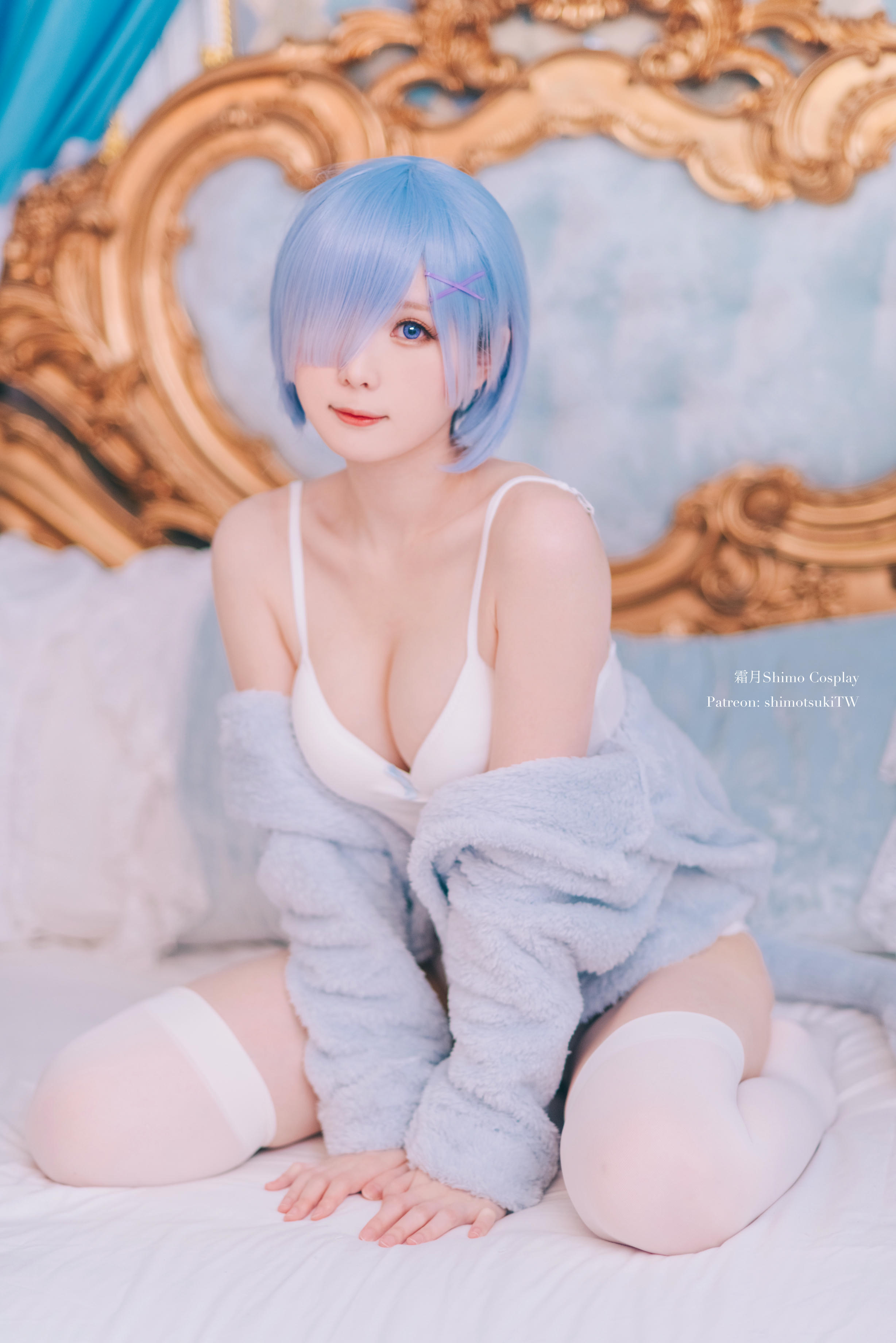 霜月shimo NO.051 雷姆猫咪装 [16P-214MB]_第1集