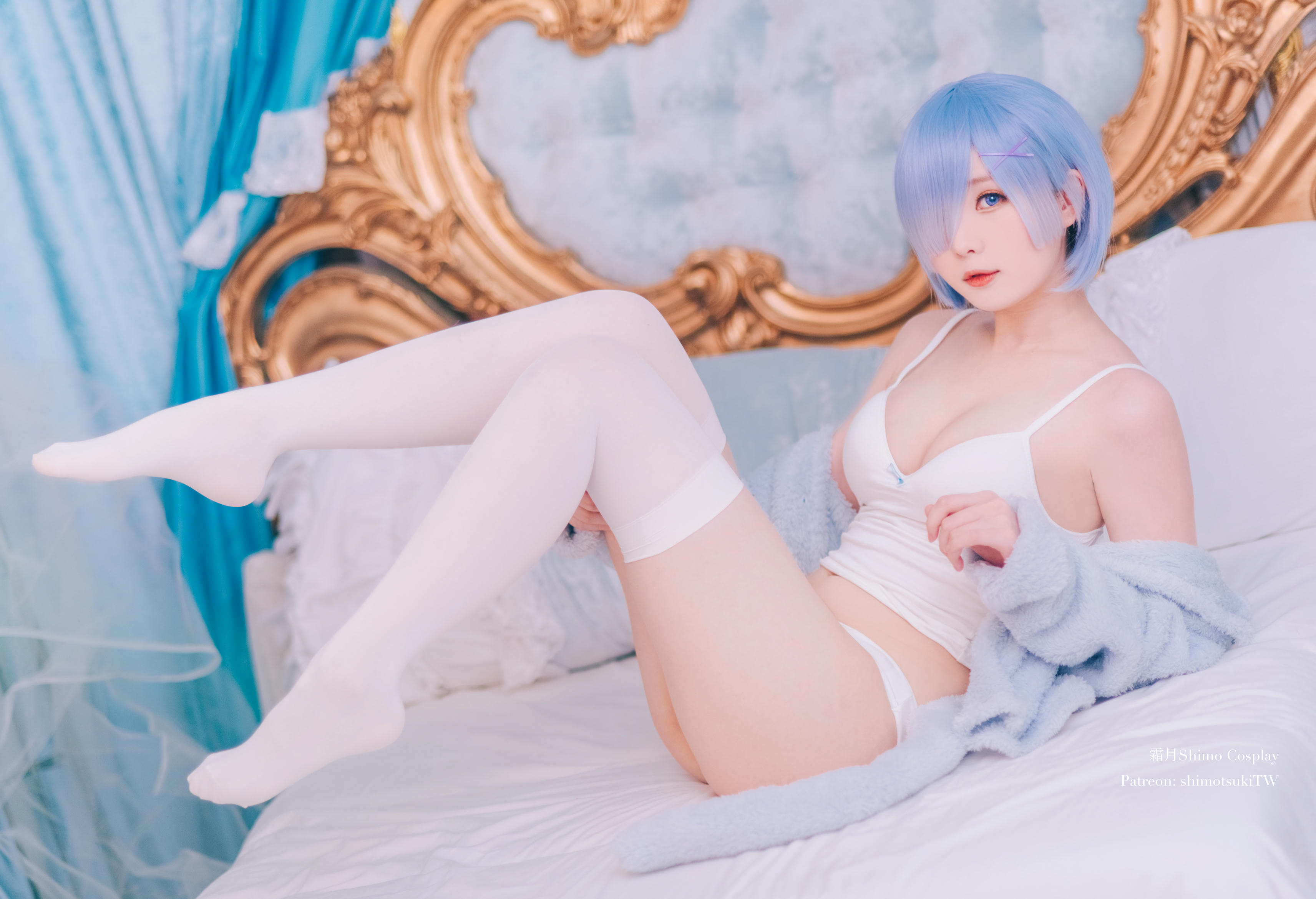 霜月shimo NO.051 雷姆猫咪装 [16P-214MB]_第1集