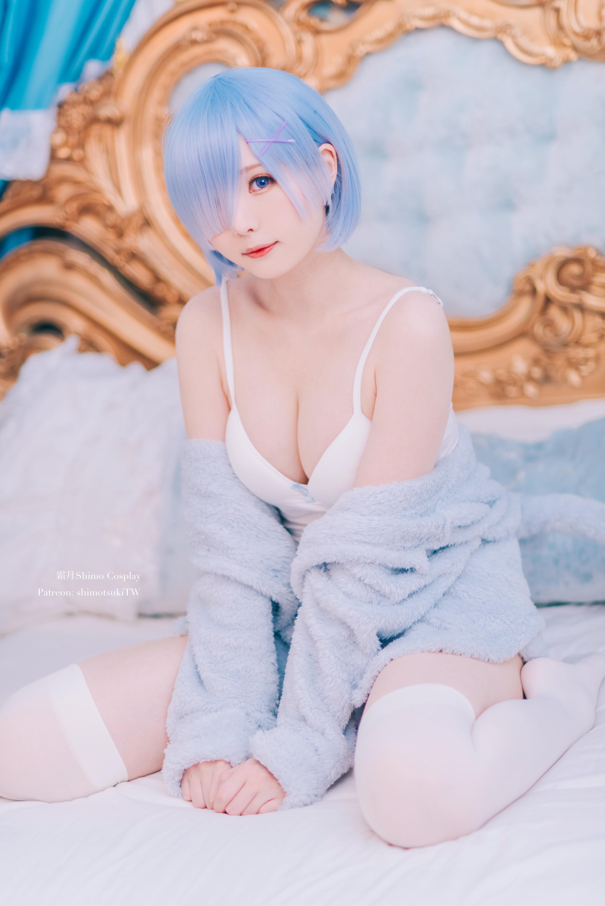 霜月shimo NO.051 雷姆猫咪装 [16P-214MB]_第1集