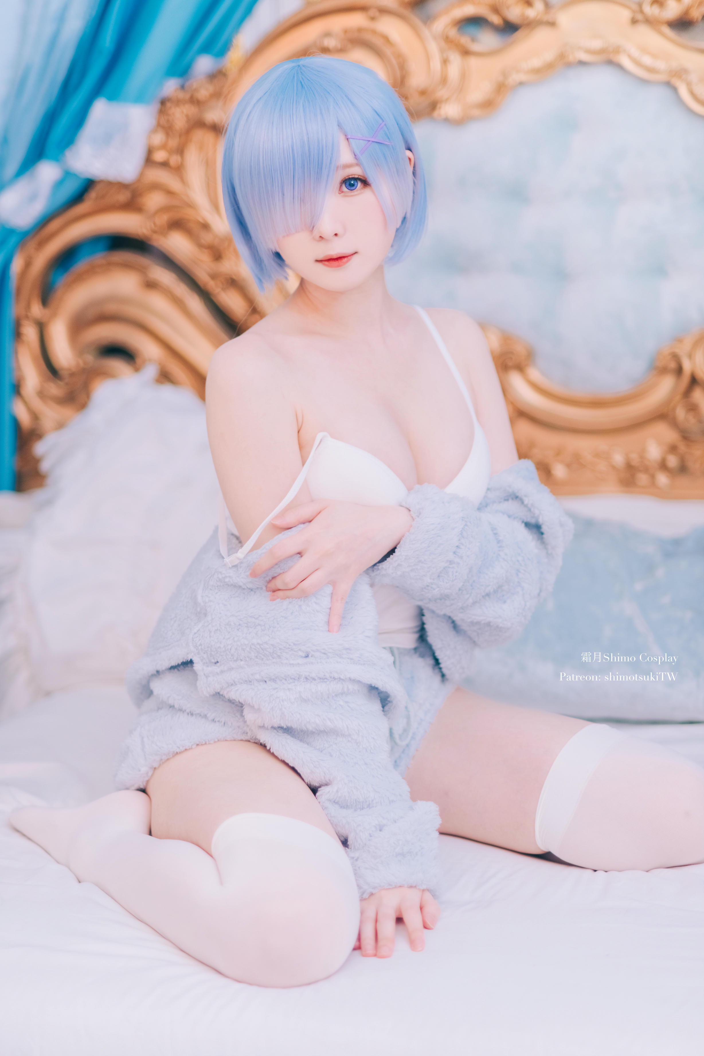 霜月shimo NO.051 雷姆猫咪装 [16P-214MB]_第1集