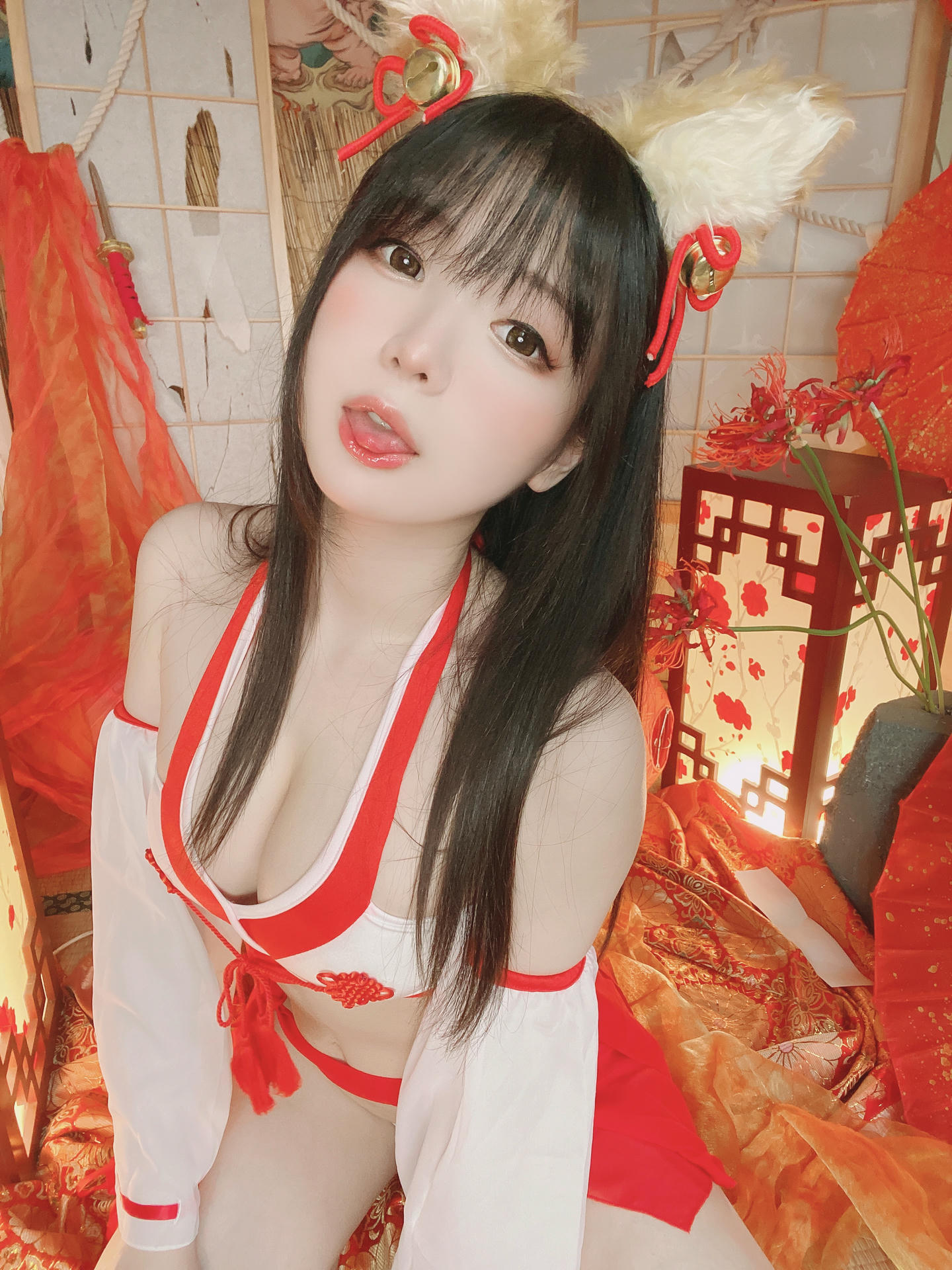 霜月shimo NO.057 fantia 10月合集 [42P-255MB]-[2021-10] きつね巫女さん_____第1集