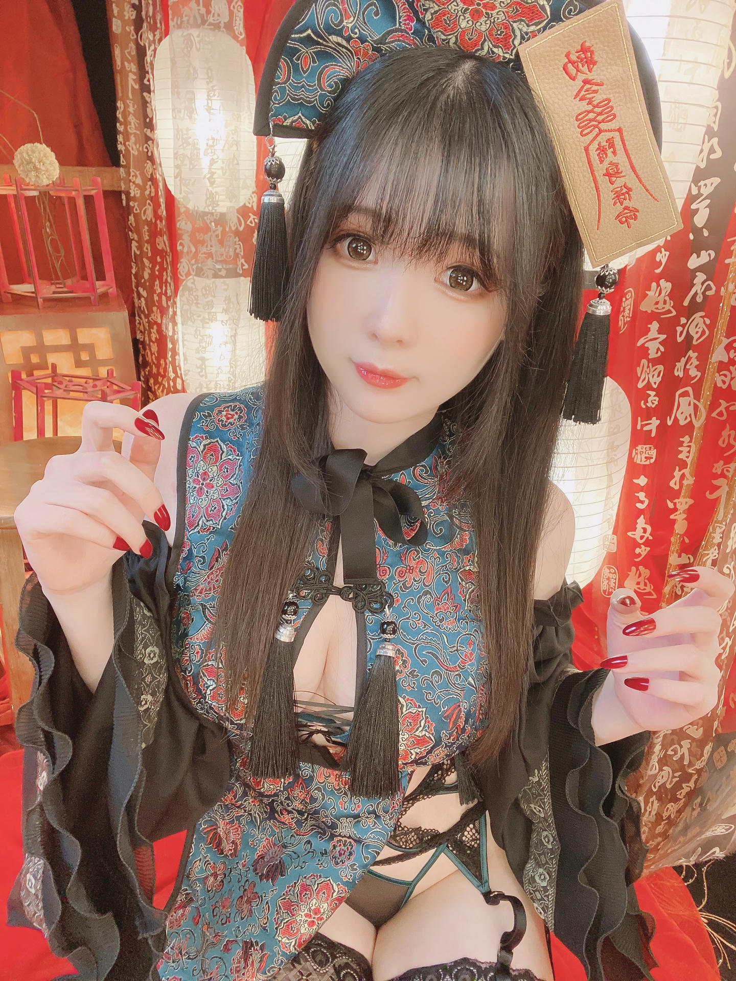 霜月shimo NO.058 fantia 11月合集 [71P-536MB]-[2021-11] キョンシーちゃん自撮り_第1集