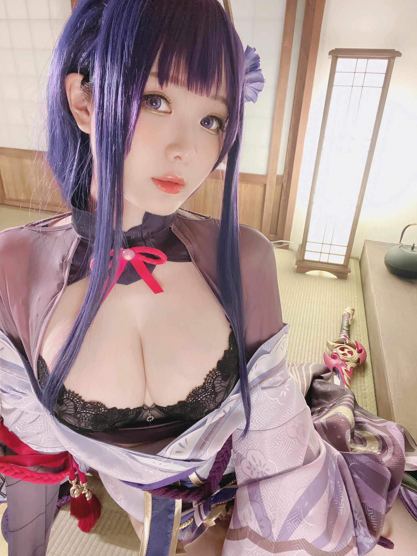 霜月shimo NO.064 fantia 2022.03月合集 [113P-740MB]-2022-03-25 雷電将軍_第1集