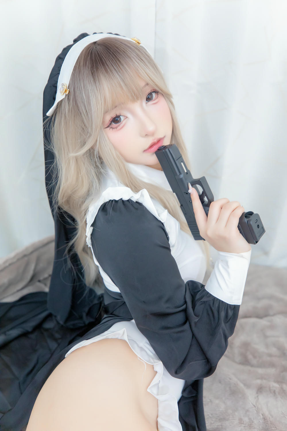 神乐坂真冬-神楽坂真冬 NO.197 战斗修女 [75P2V-340MB]_第2集