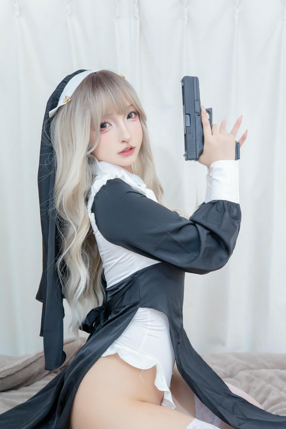 神乐坂真冬-神楽坂真冬 NO.197 战斗修女 [75P2V-340MB]_第3集