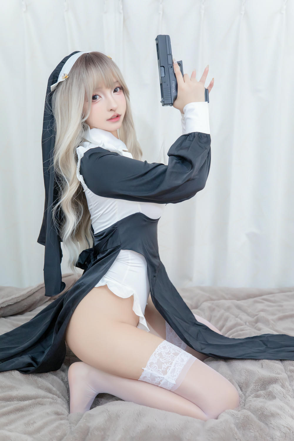 神乐坂真冬-神楽坂真冬 NO.197 战斗修女 [75P2V-340MB]_第3集