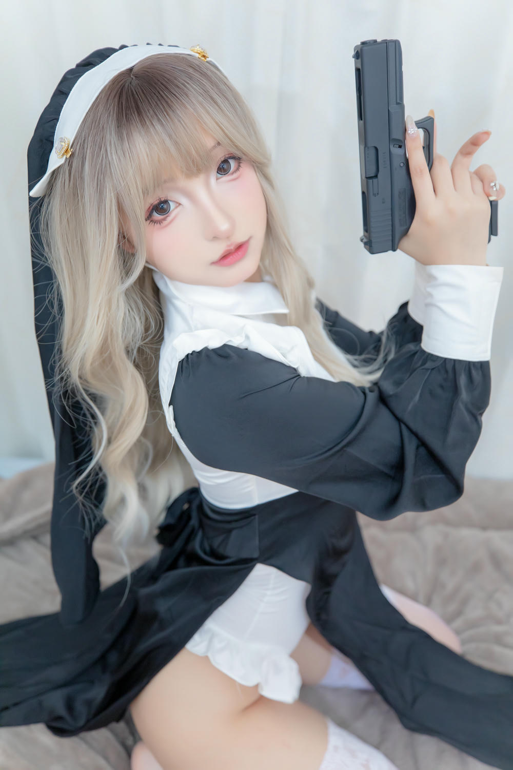 神乐坂真冬-神楽坂真冬 NO.197 战斗修女 [75P2V-340MB]_第3集