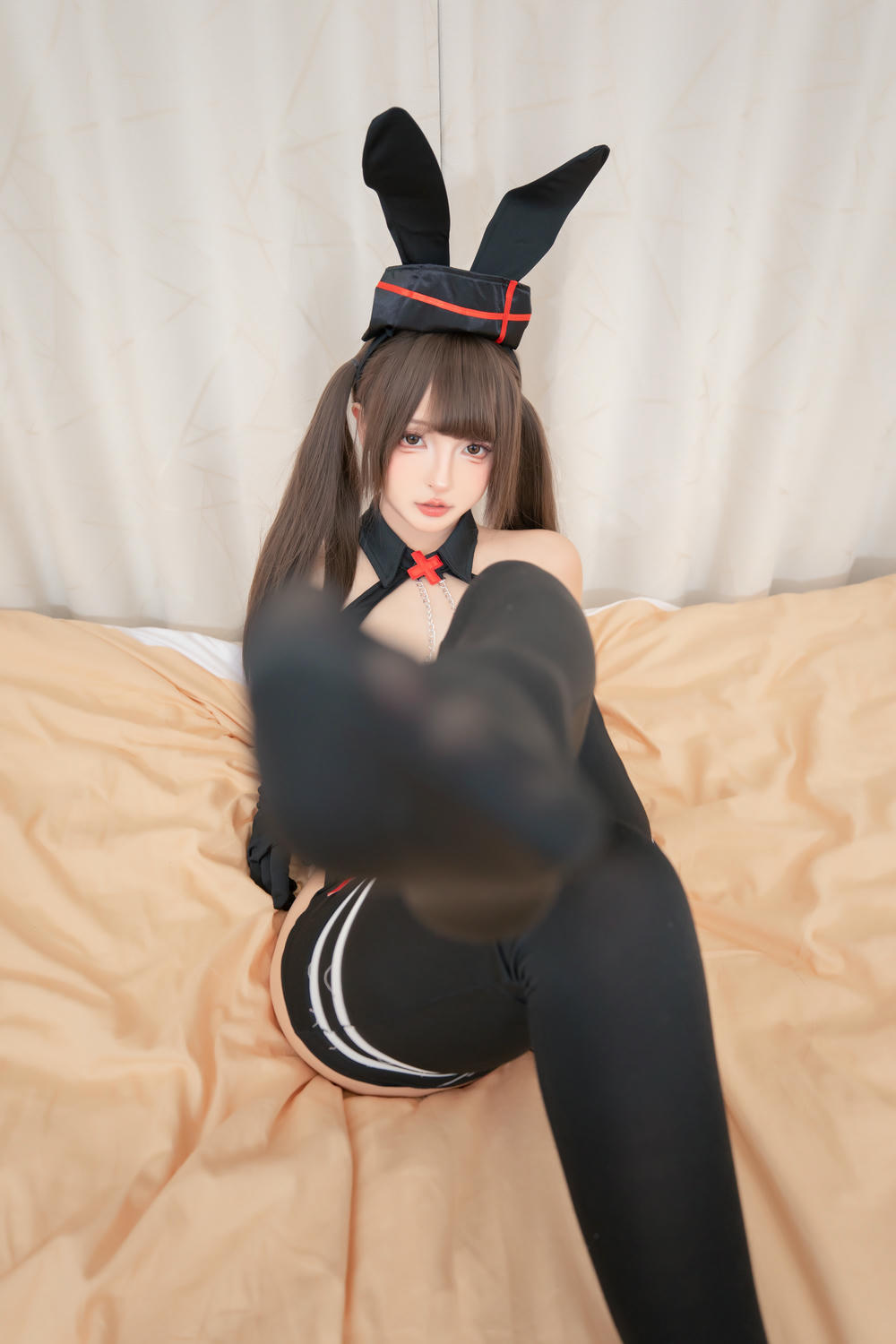 神乐坂真冬-神楽坂真冬 NO.207 黑兔护士[75P2V 264M]_第2集