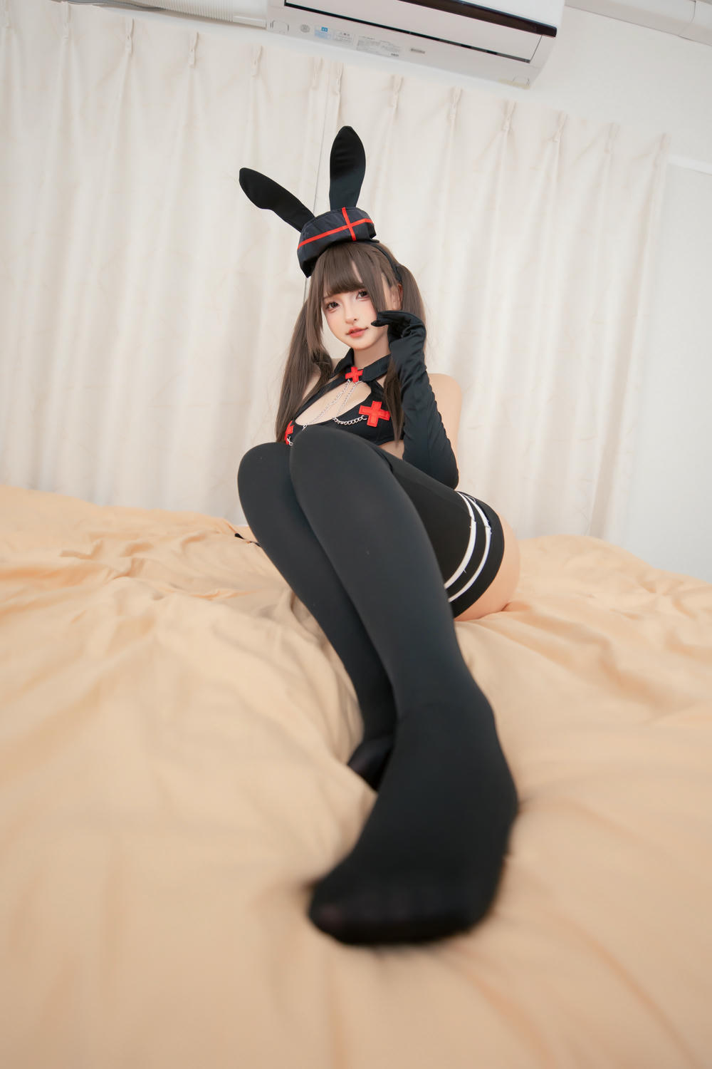 神乐坂真冬-神楽坂真冬 NO.207 黑兔护士[75P2V 264M]_第3集