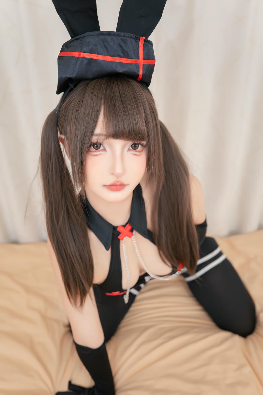 神乐坂真冬-神楽坂真冬 NO.207 黑兔护士[75P2V 264M]_第1集