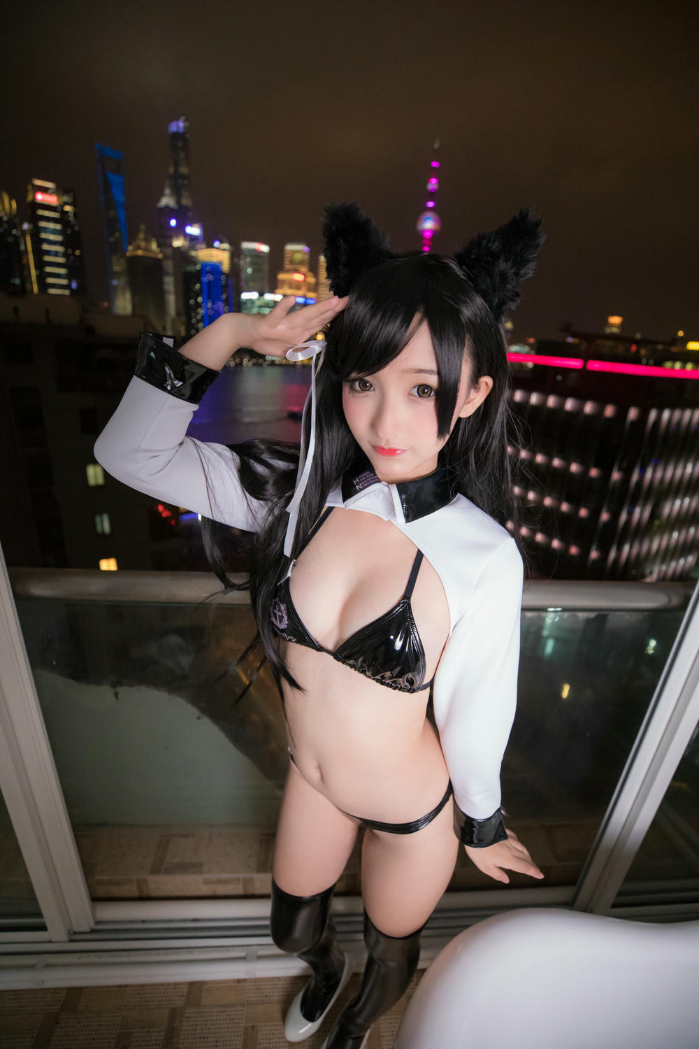 神乐坂真冬-神楽坂真冬 NO.001 ATAGO-LATEX VER (胶袜) [150P-337MB]_第7集