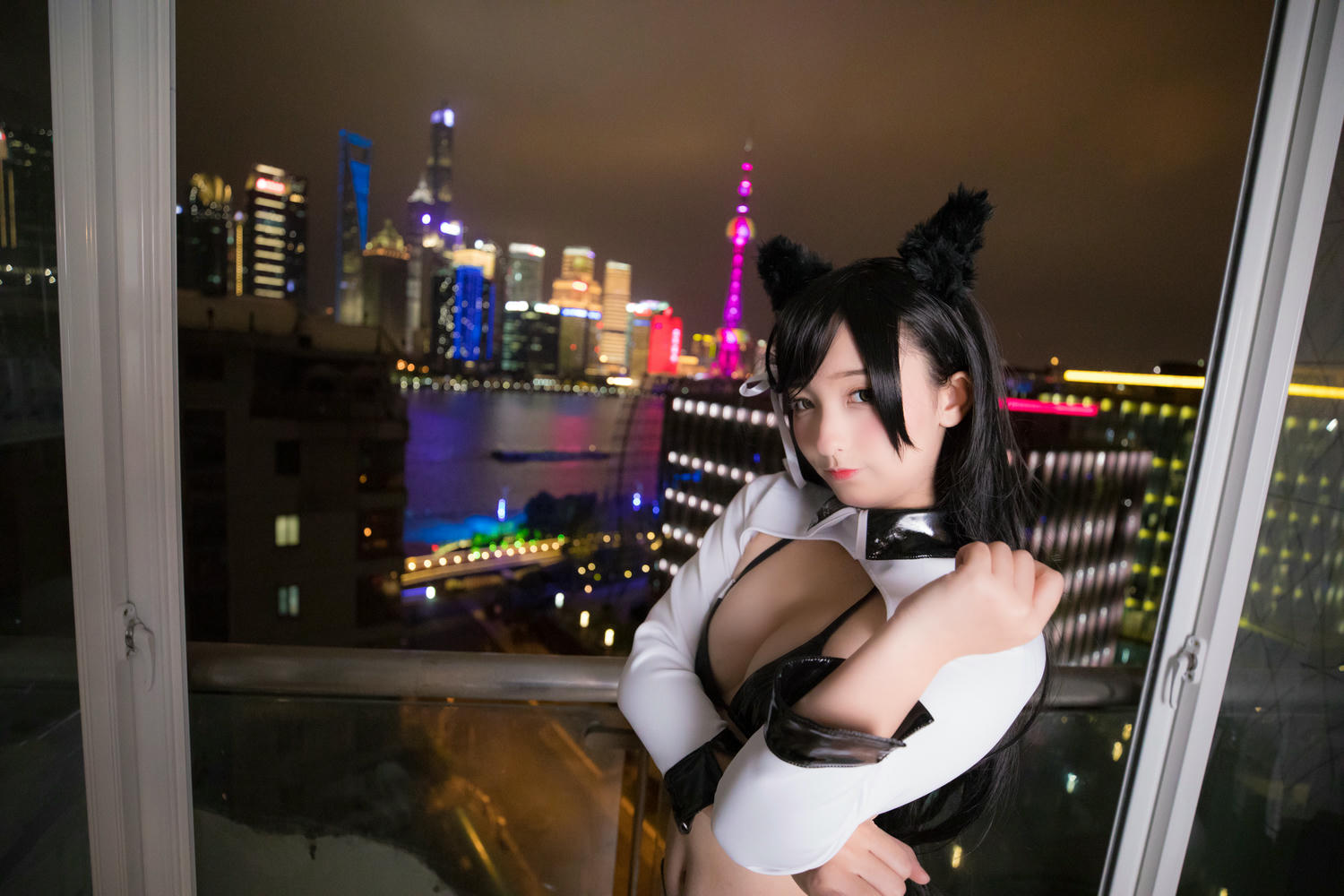 神乐坂真冬-神楽坂真冬 NO.001 ATAGO-LATEX VER (胶袜) [150P-337MB]_第7集