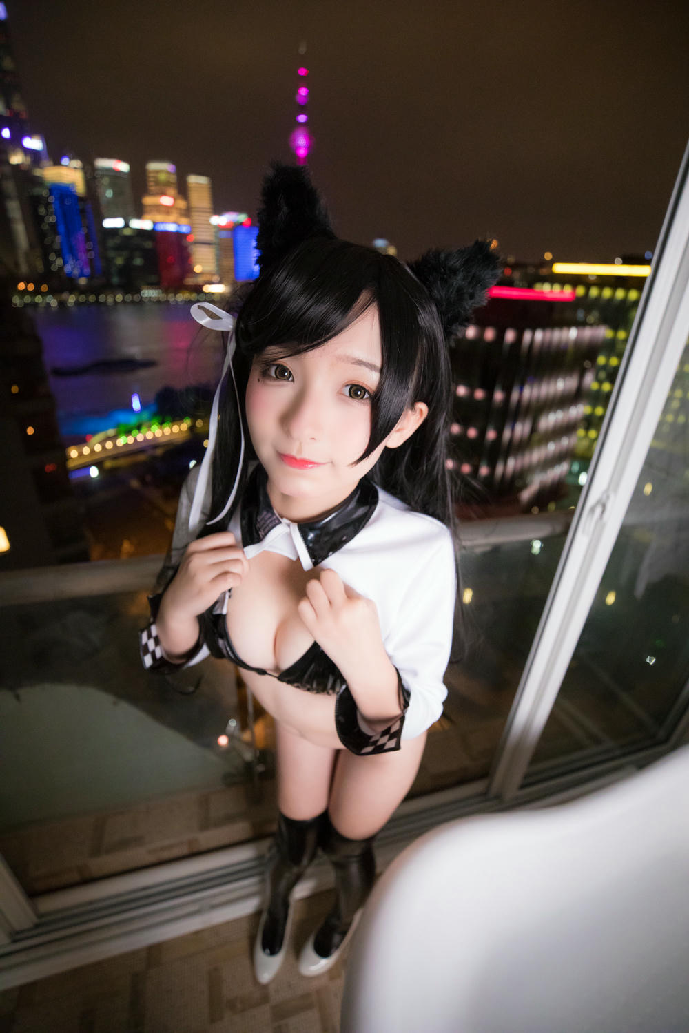 神乐坂真冬-神楽坂真冬 NO.001 ATAGO-LATEX VER (胶袜) [150P-337MB]_第7集