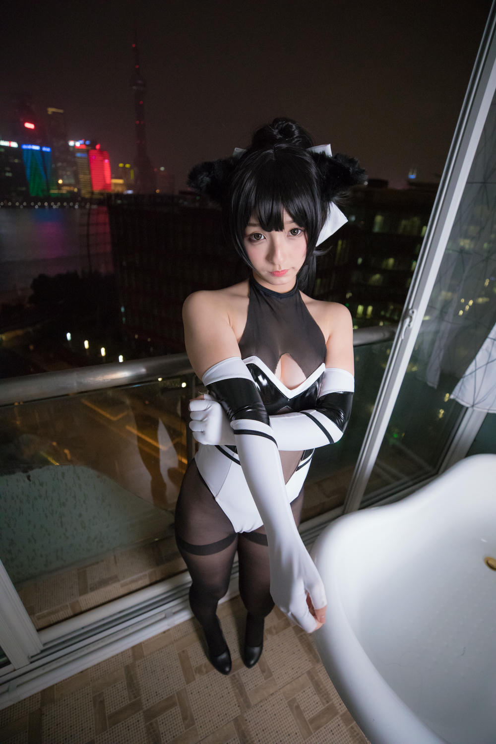 神乐坂真冬-神楽坂真冬 NO.002 TAKAO-TIGHTS VER (黑丝) [150P-357MB]_第1集