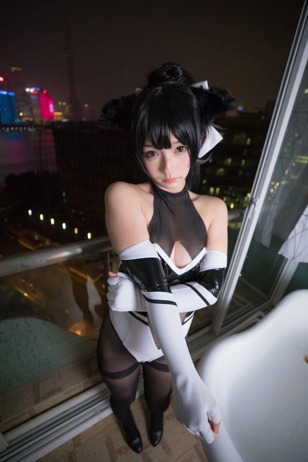 神乐坂真冬-神楽坂真冬 NO.002 TAKAO-TIGHTS VER (黑丝) [150P-357MB]_第1集