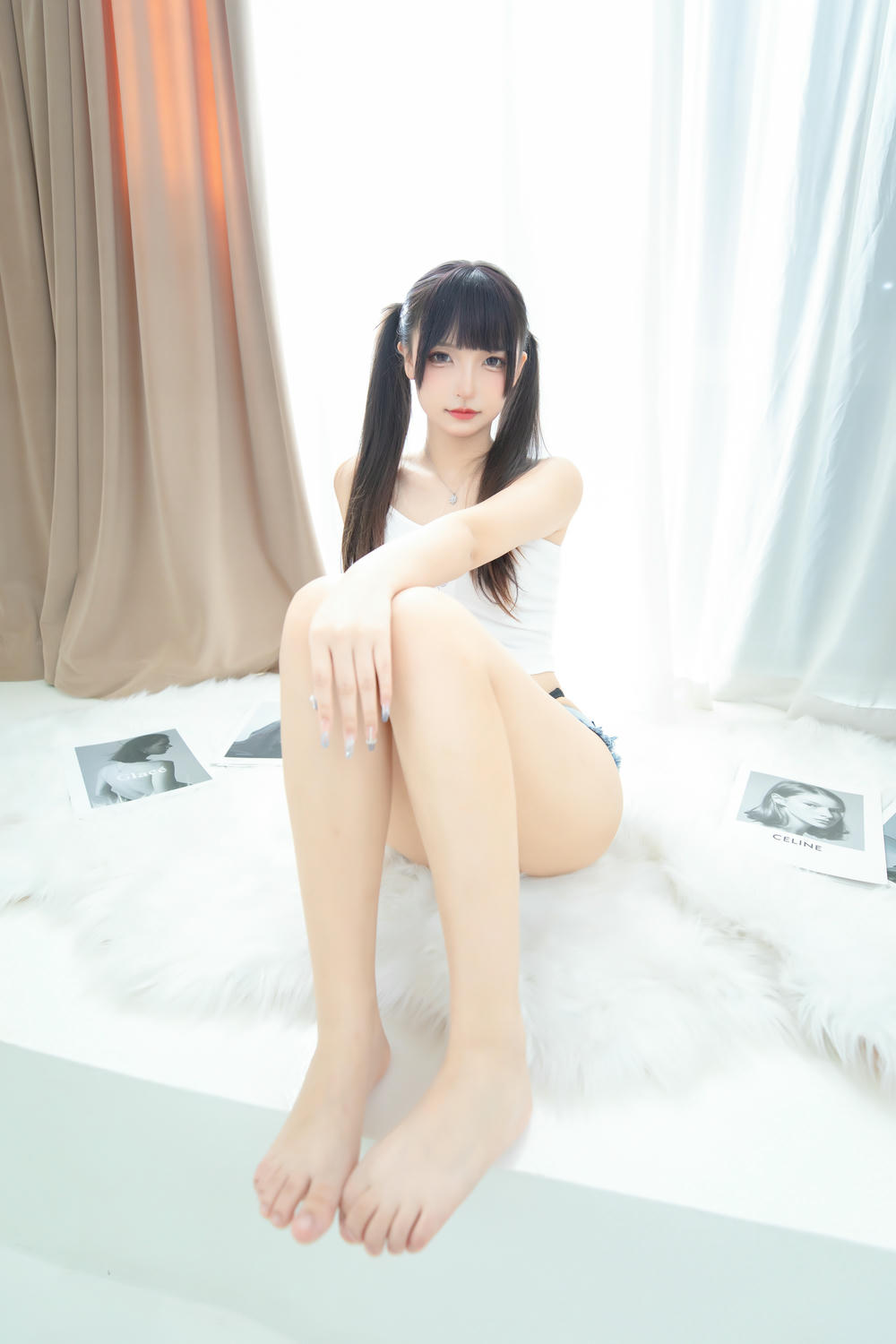 神乐坂真冬-神楽坂真冬 NO.129 牛仔兔兔 [75P 152MB]_第1集