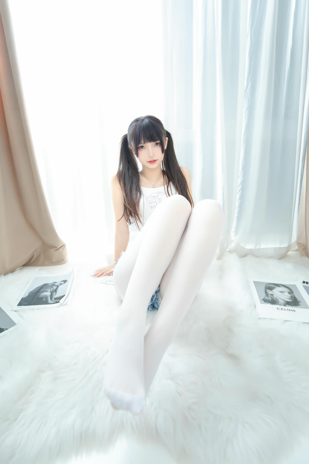 神乐坂真冬-神楽坂真冬 NO.129 牛仔兔兔 [75P 152MB]_第2集