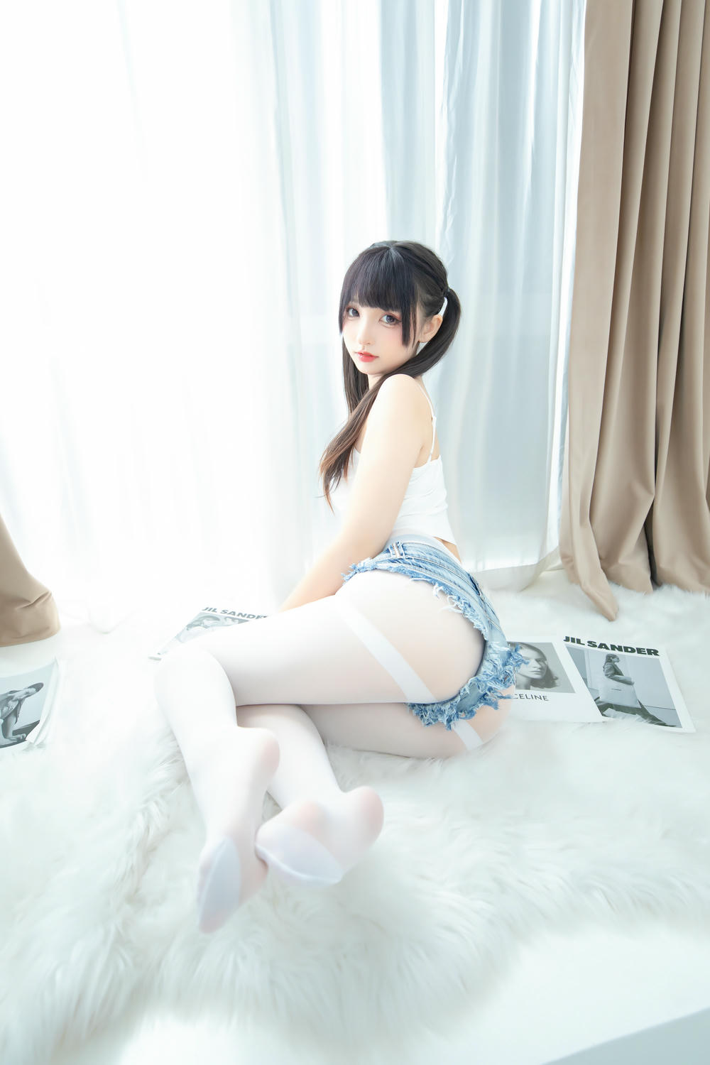 神乐坂真冬-神楽坂真冬 NO.129 牛仔兔兔 [75P 152MB]_第4集