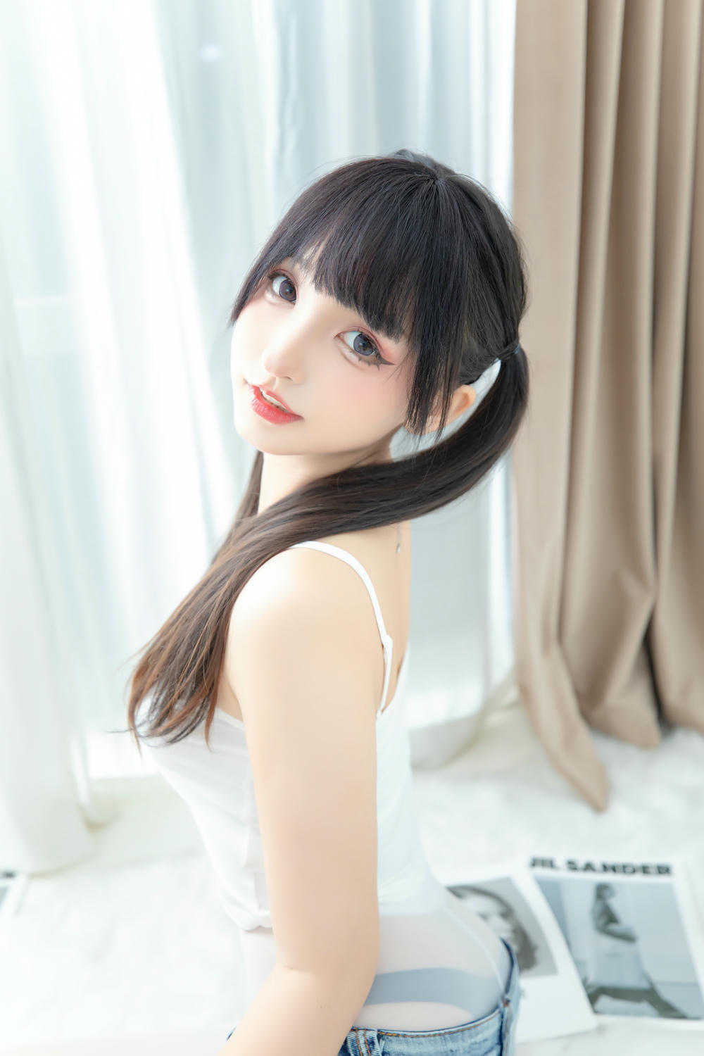 神乐坂真冬-神楽坂真冬 NO.129 牛仔兔兔 [75P 152MB]_第4集