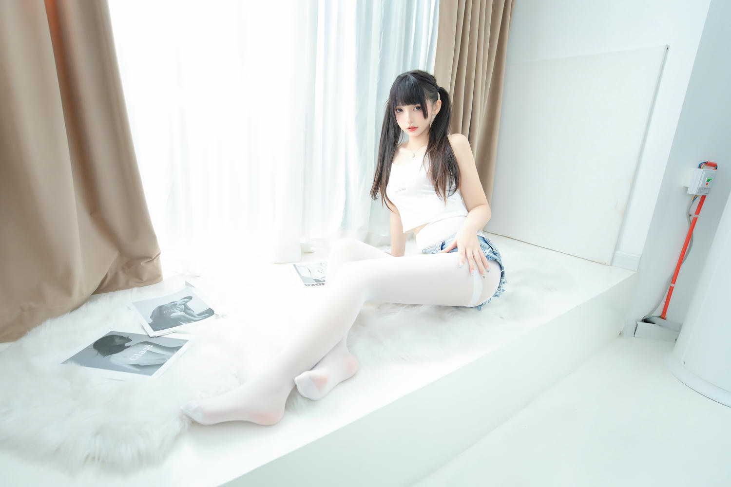 神乐坂真冬-神楽坂真冬 NO.129 牛仔兔兔 [75P 152MB]_第4集