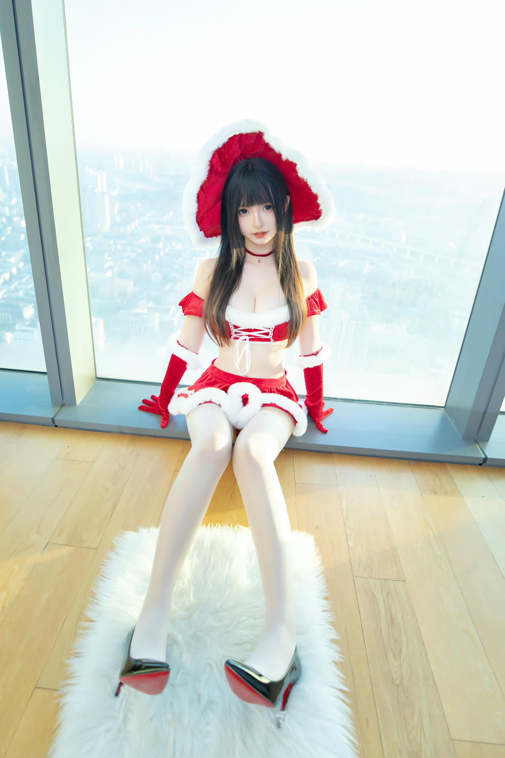 神乐坂真冬-神楽坂真冬 NO.136 圣诞魔法 [75P 2V 205MB]_第2集