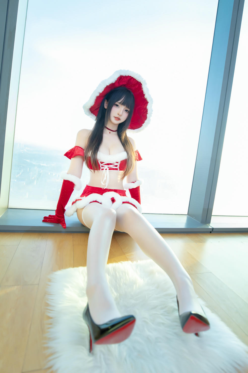 神乐坂真冬-神楽坂真冬 NO.136 圣诞魔法 [75P 2V 205MB]_第2集