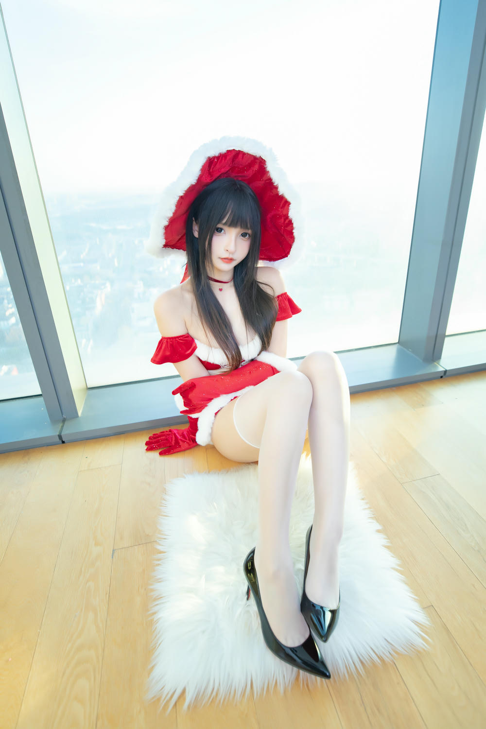 神乐坂真冬-神楽坂真冬 NO.136 圣诞魔法 [75P 2V 205MB]_第2集