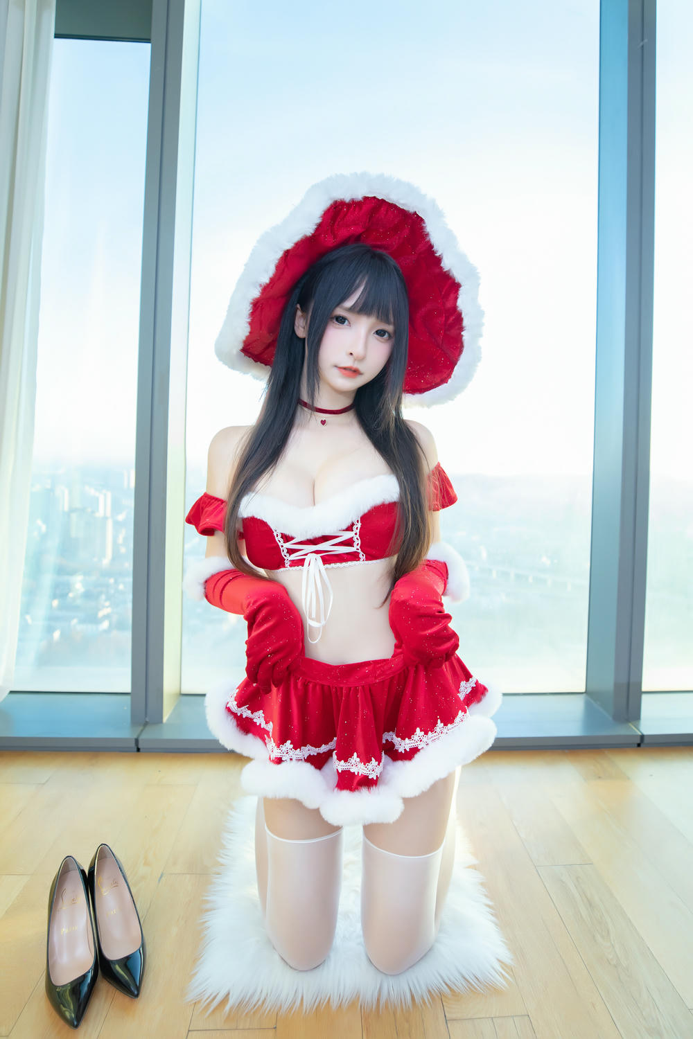 神乐坂真冬-神楽坂真冬 NO.136 圣诞魔法 [75P 2V 205MB]_第3集