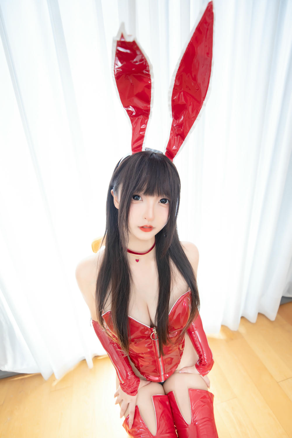 神乐坂真冬-神楽坂真冬 NO.139 红兔迎春[75P2V-193MB]_第1集