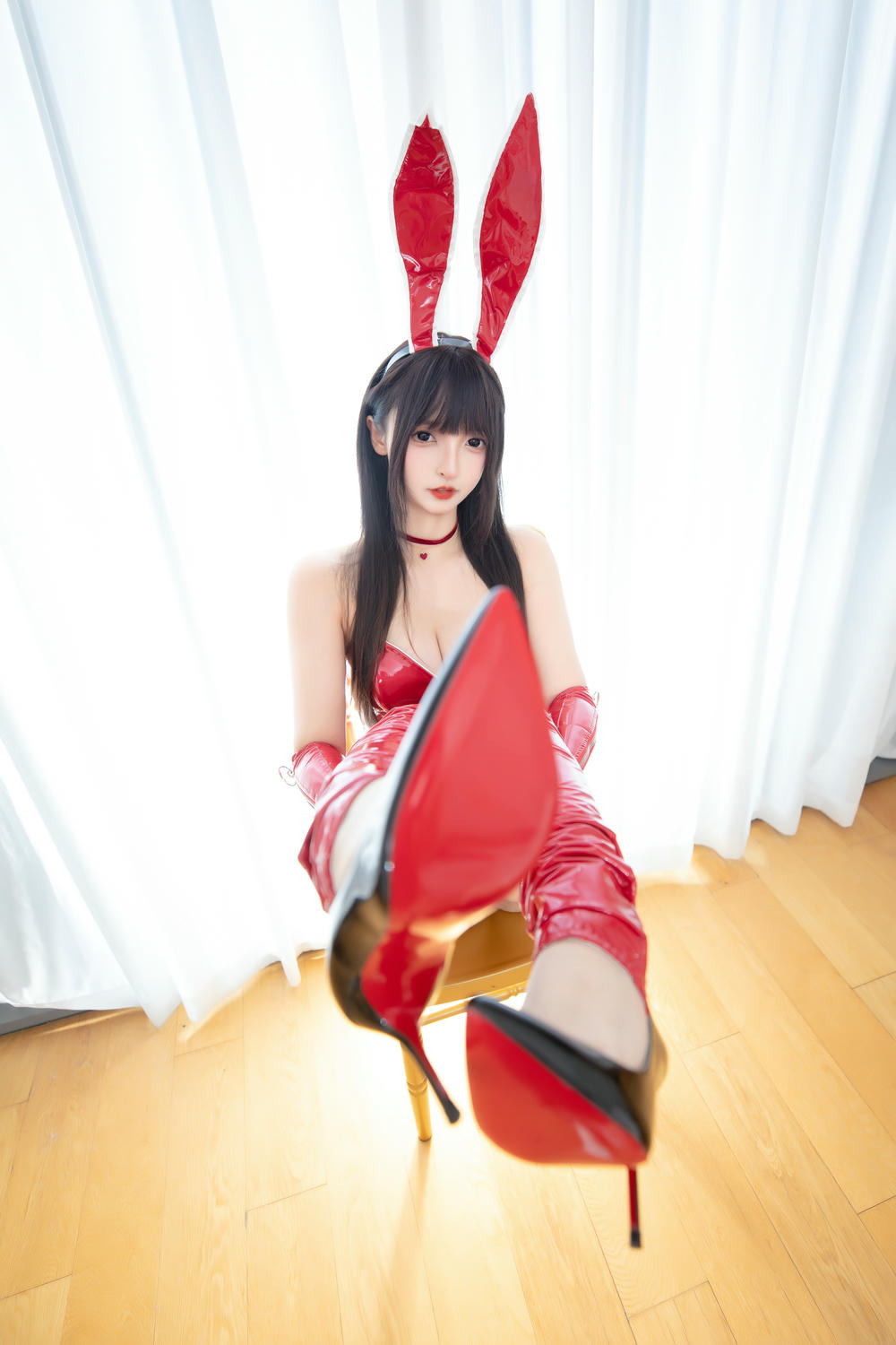 神乐坂真冬-神楽坂真冬 NO.139 红兔迎春[75P2V-193MB]_第3集