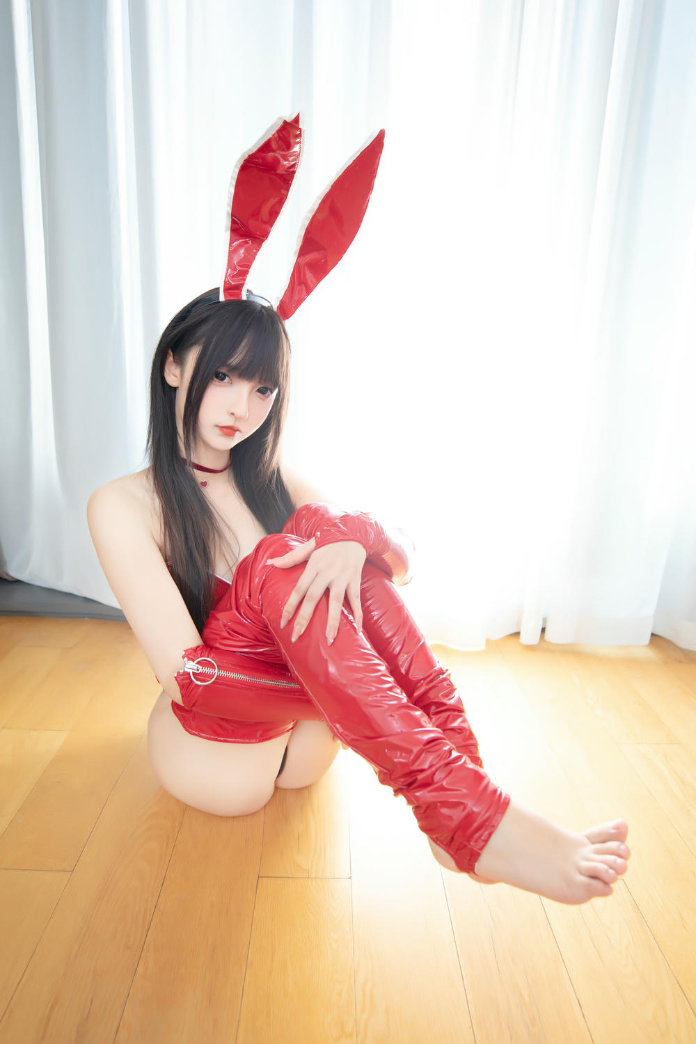 神乐坂真冬-神楽坂真冬 NO.139 红兔迎春[75P2V-193MB]_第1集