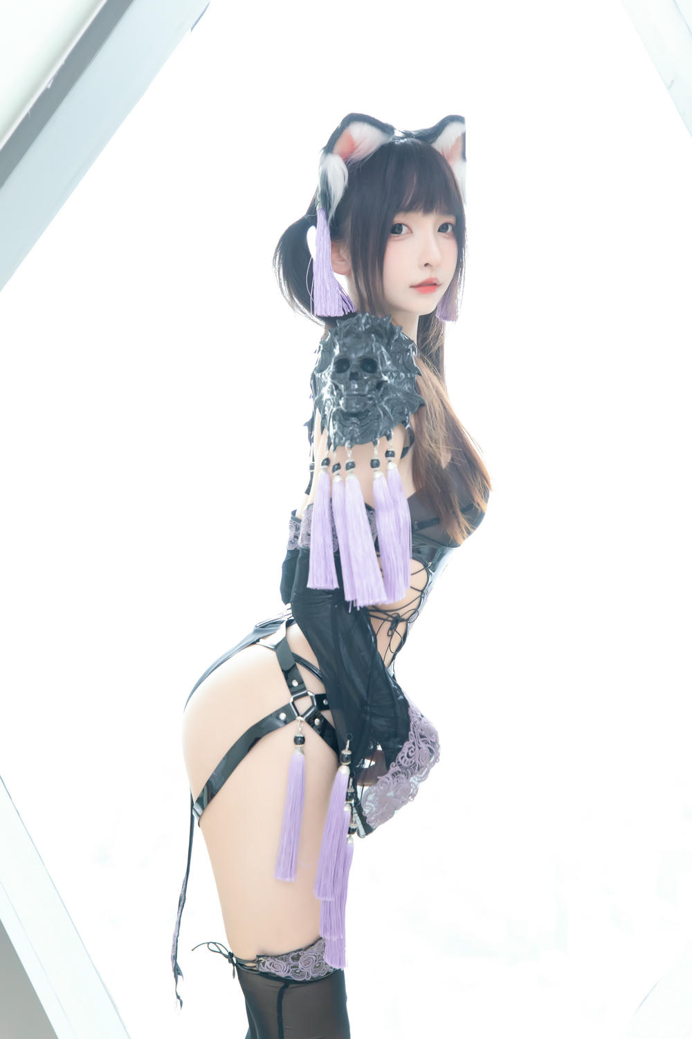 神乐坂真冬-神楽坂真冬 NO.141 旗袍猫女 [75P2V 223MB]_第1集