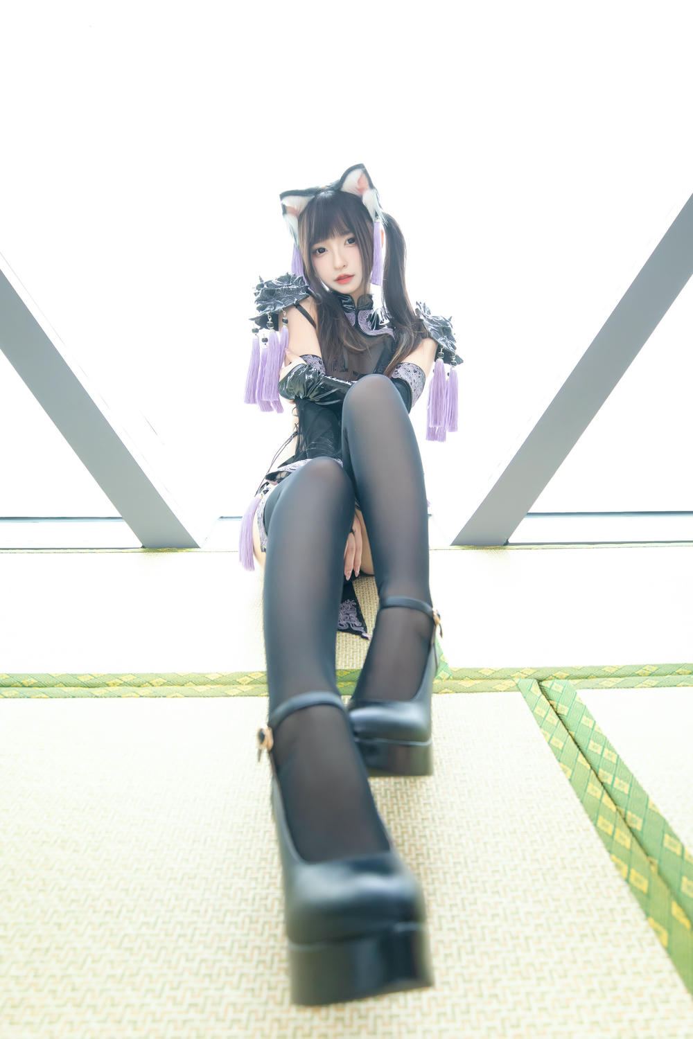 神乐坂真冬-神楽坂真冬 NO.141 旗袍猫女 [75P2V 223MB]_第2集